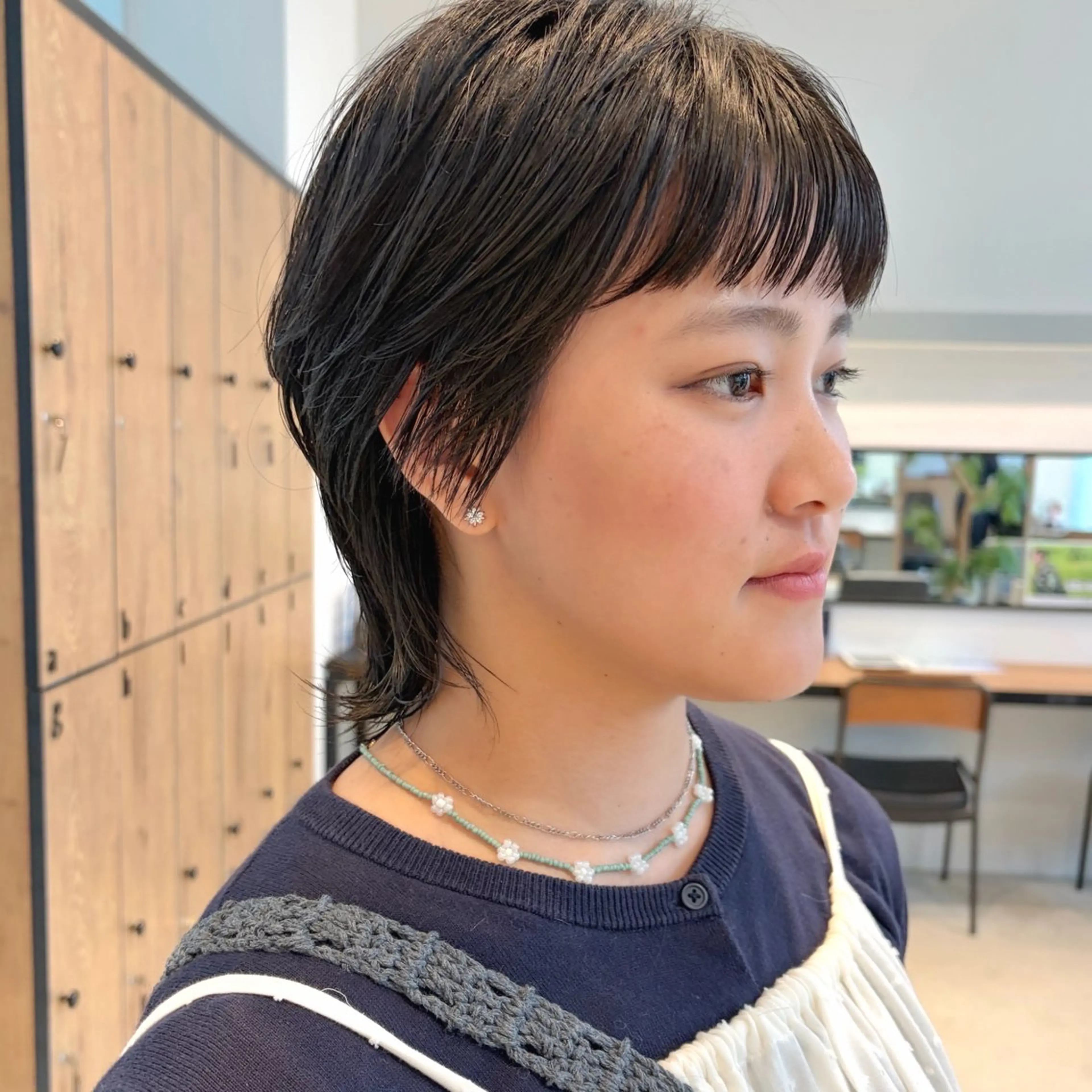 ショート ショートヘア ウルフカット Ayaka/ショート /レイヤー/パーマのヘアスタイル