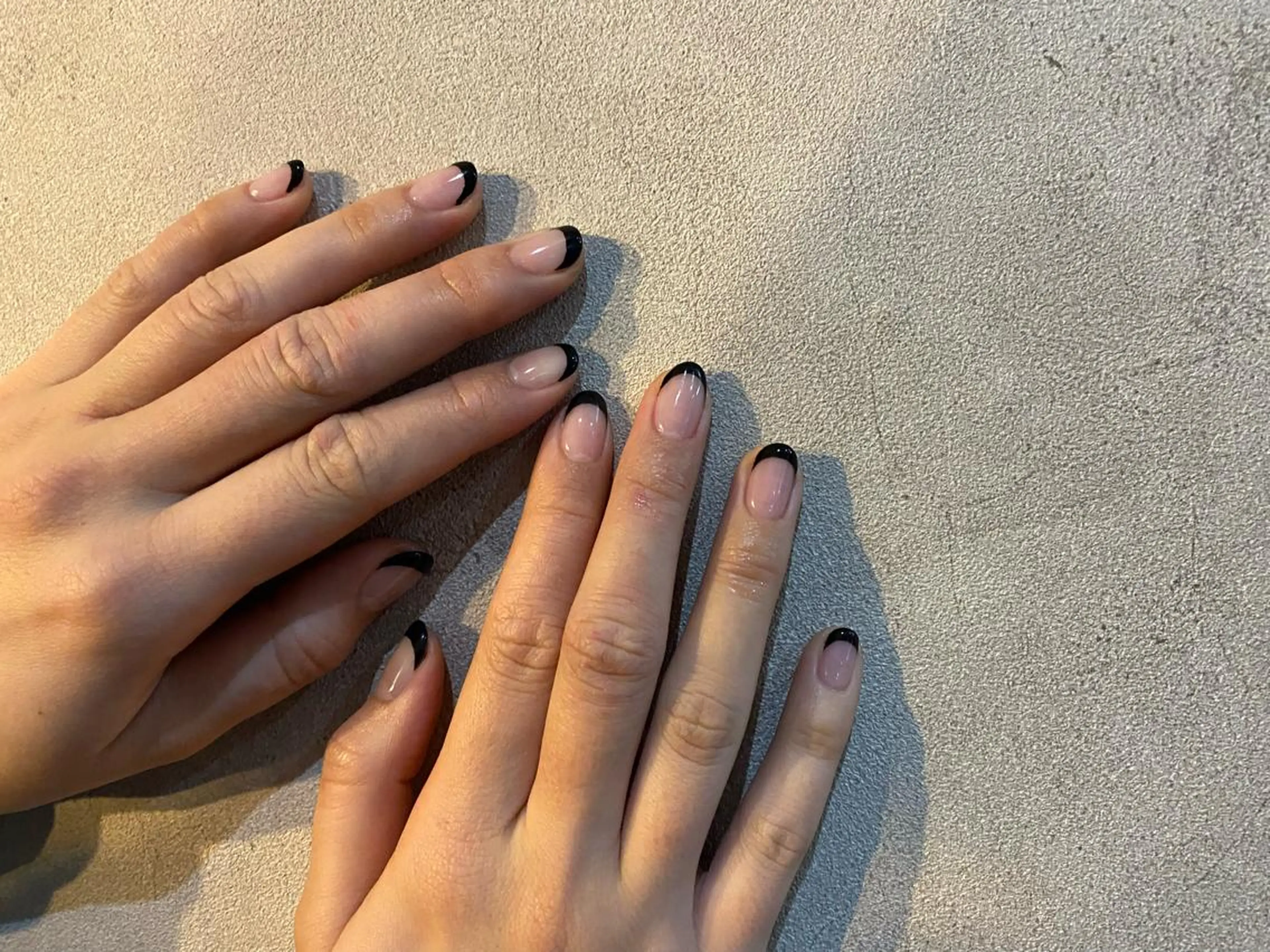 カラー ネイル フレンチネイル scre as Etelのネイルデザイン