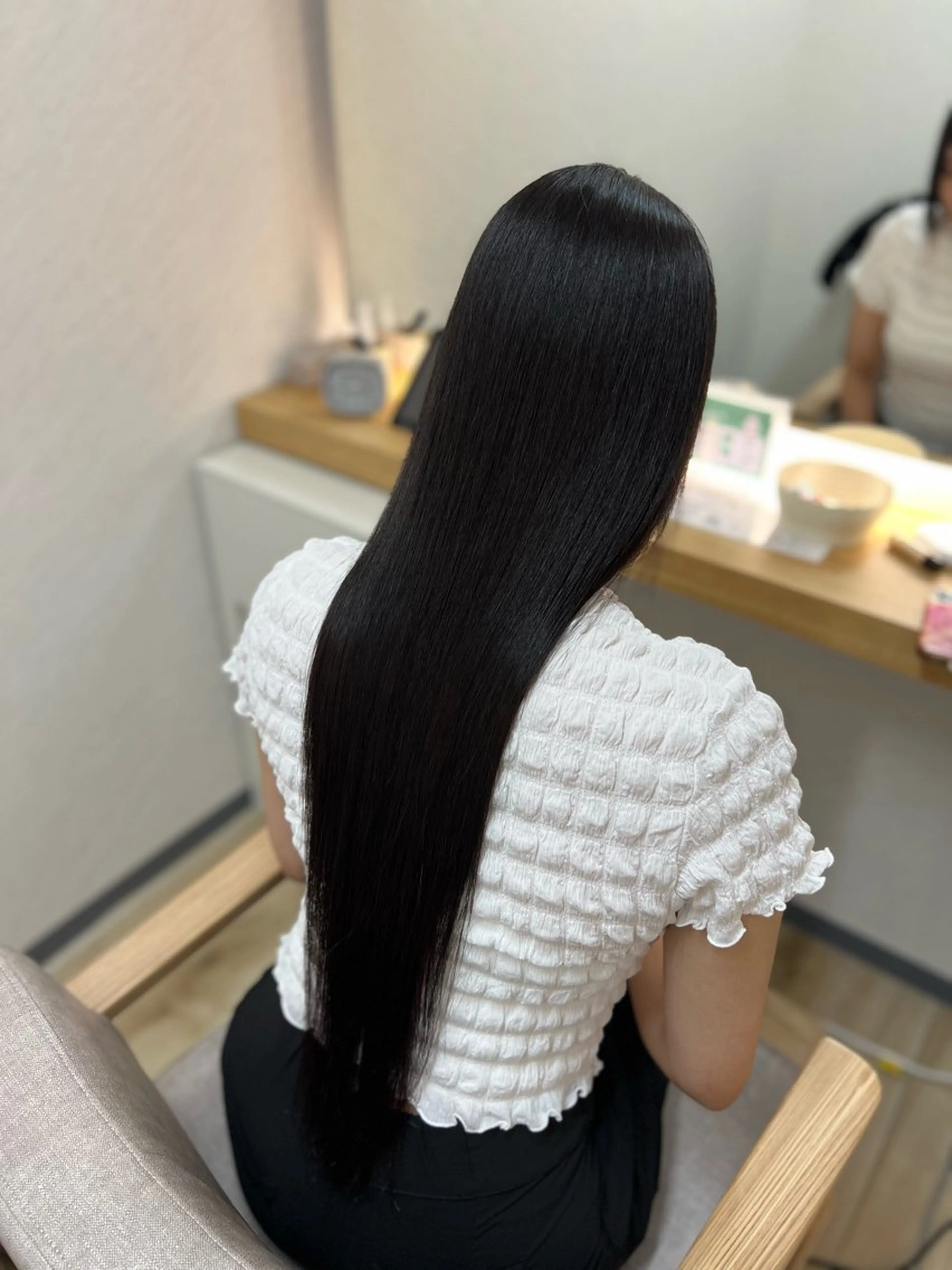 ロング ロング カット 縮毛矯正 トリートメント ECLART 町田　井口聖也のヘアスタイル