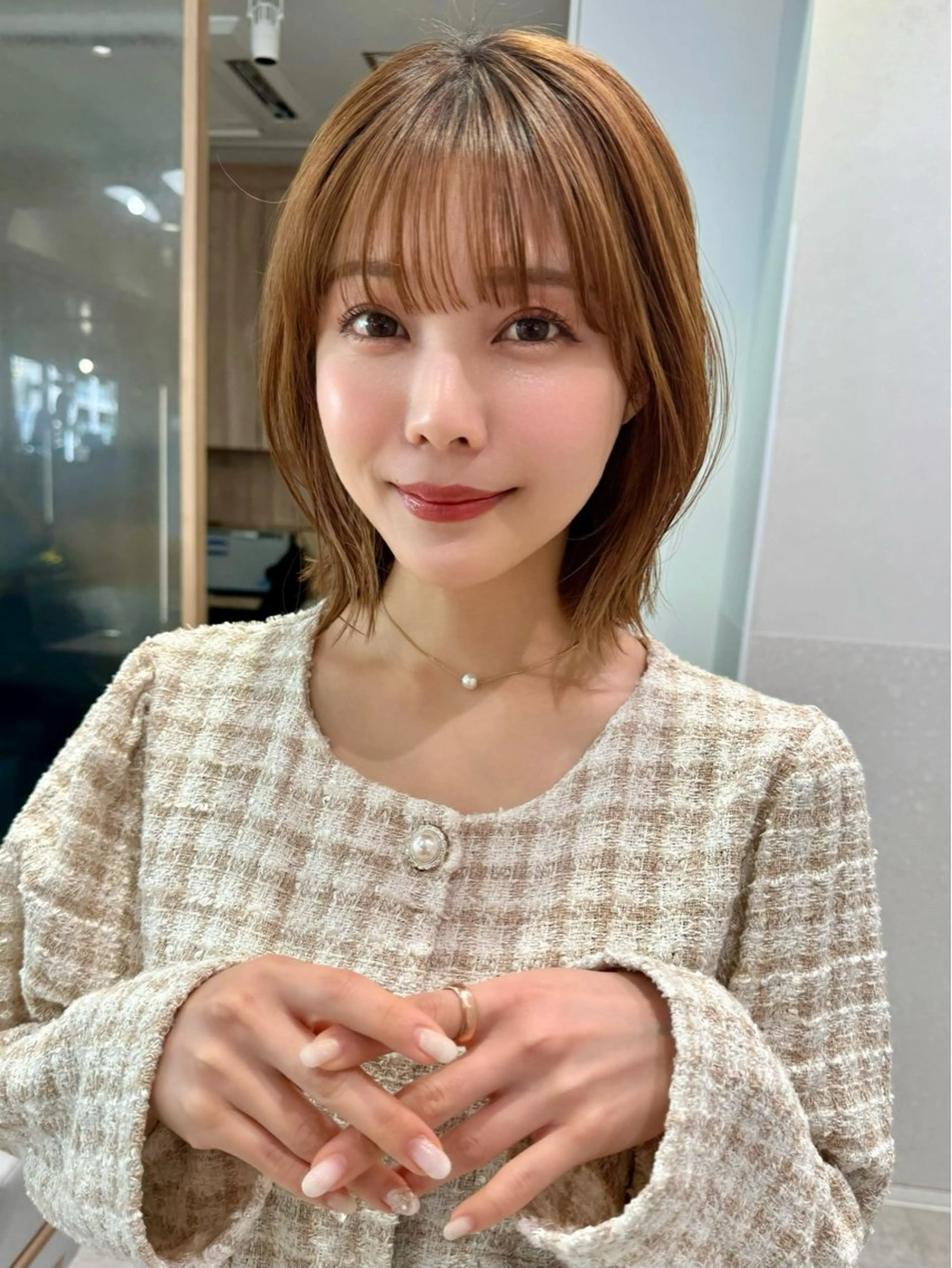 ショート 三鷹で1番ショート ボブをカットする新谷のヘアスタイル