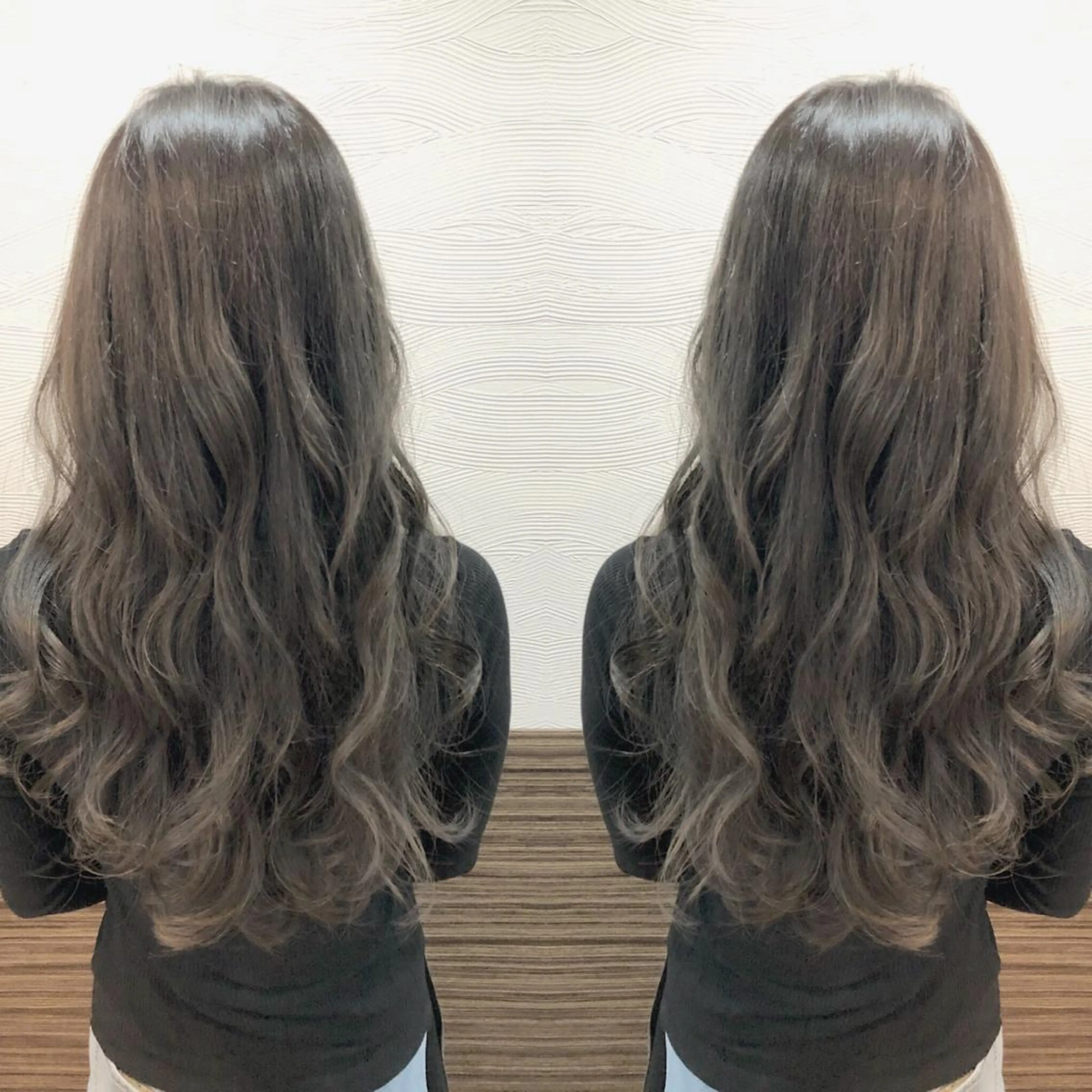 ロング アッシュ supbytomee所属・カラー特化型サロン #SUP.のヘアスタイル