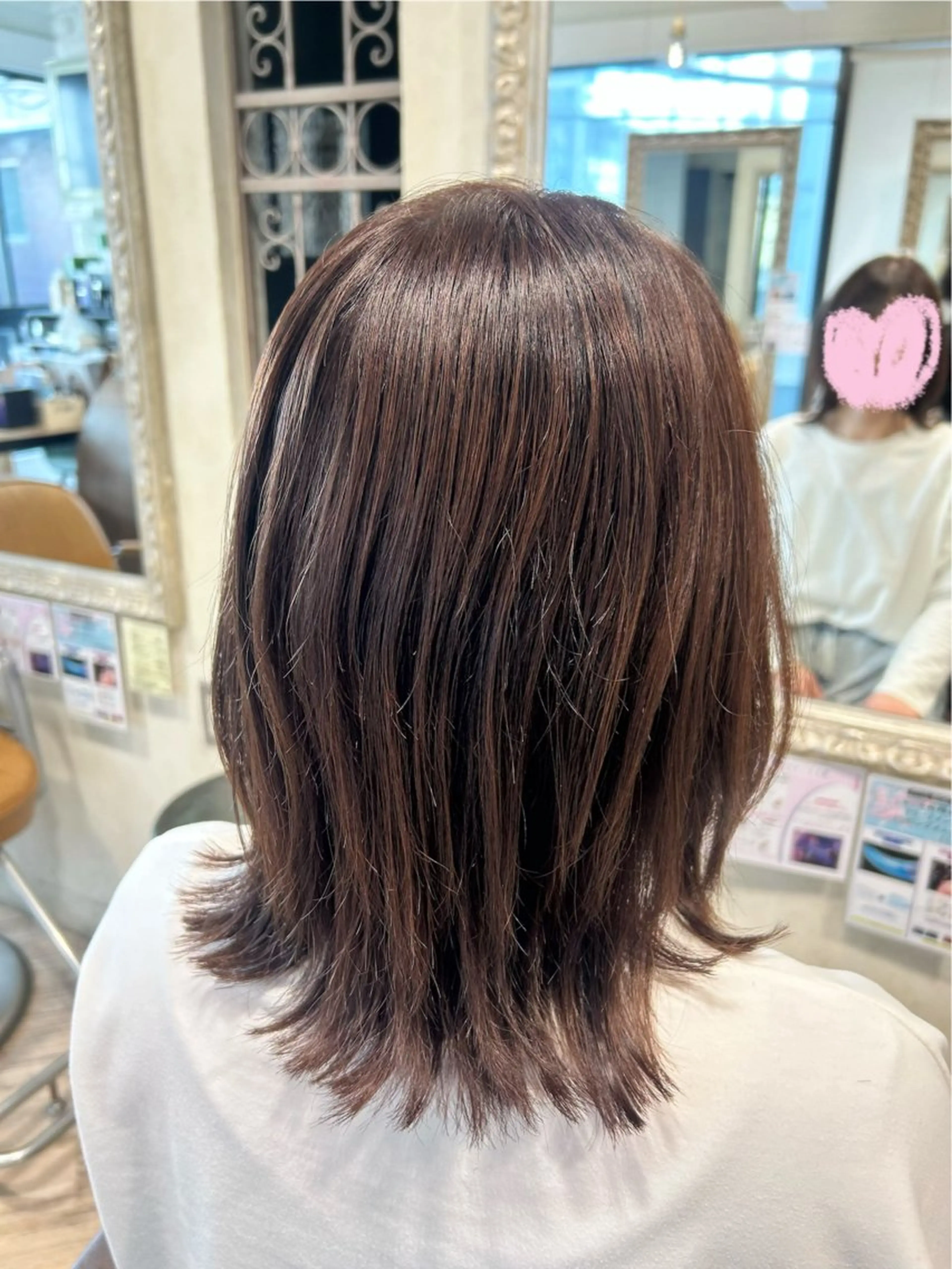 ミディアム 望月 琉那のヘアスタイル
