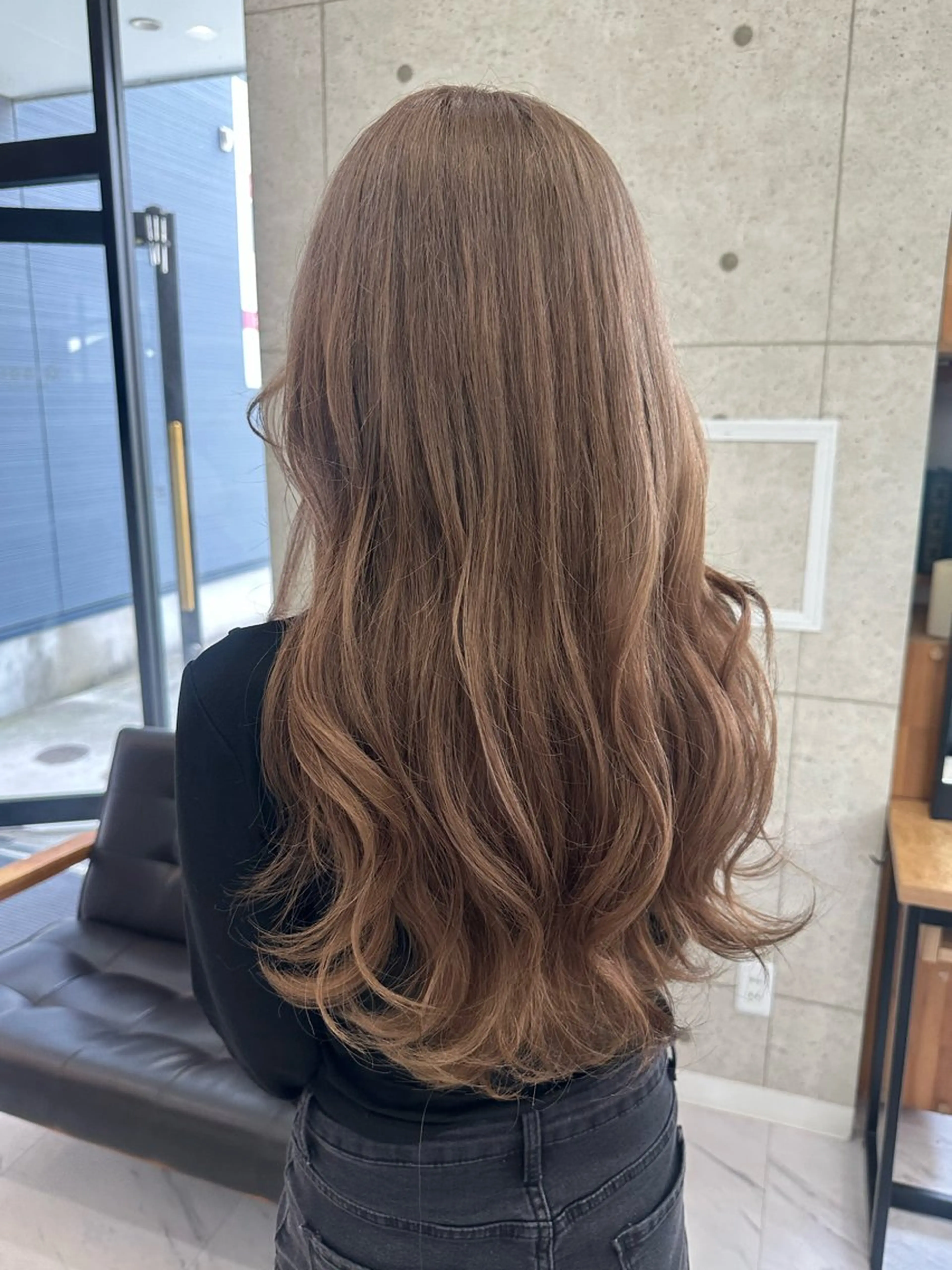 ロング カラー ブリーチ ヘアカラー GiseL博多 HiROEのヘアスタイル