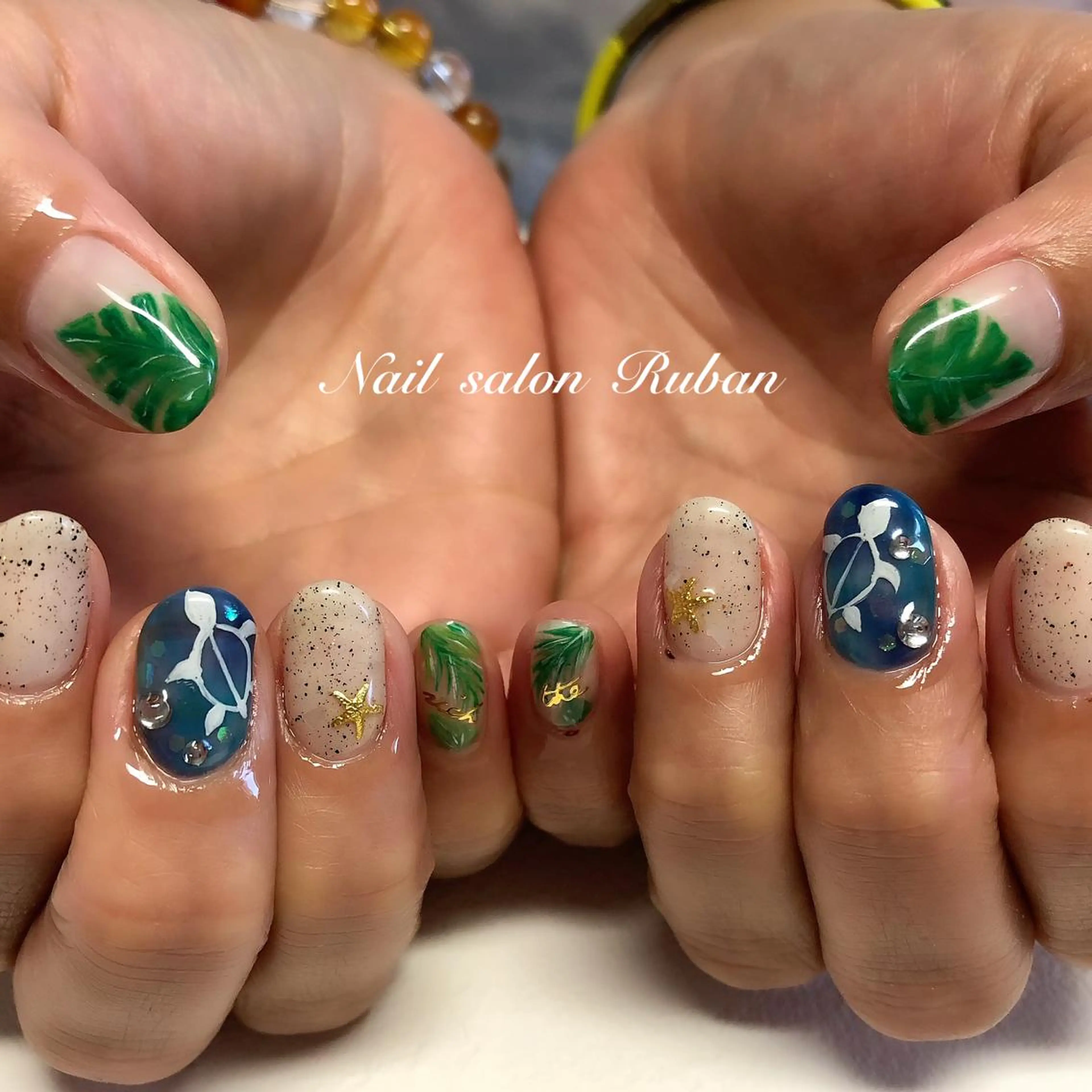 ネイル 夏ネイル Nail salon Rubanのネイルデザイン