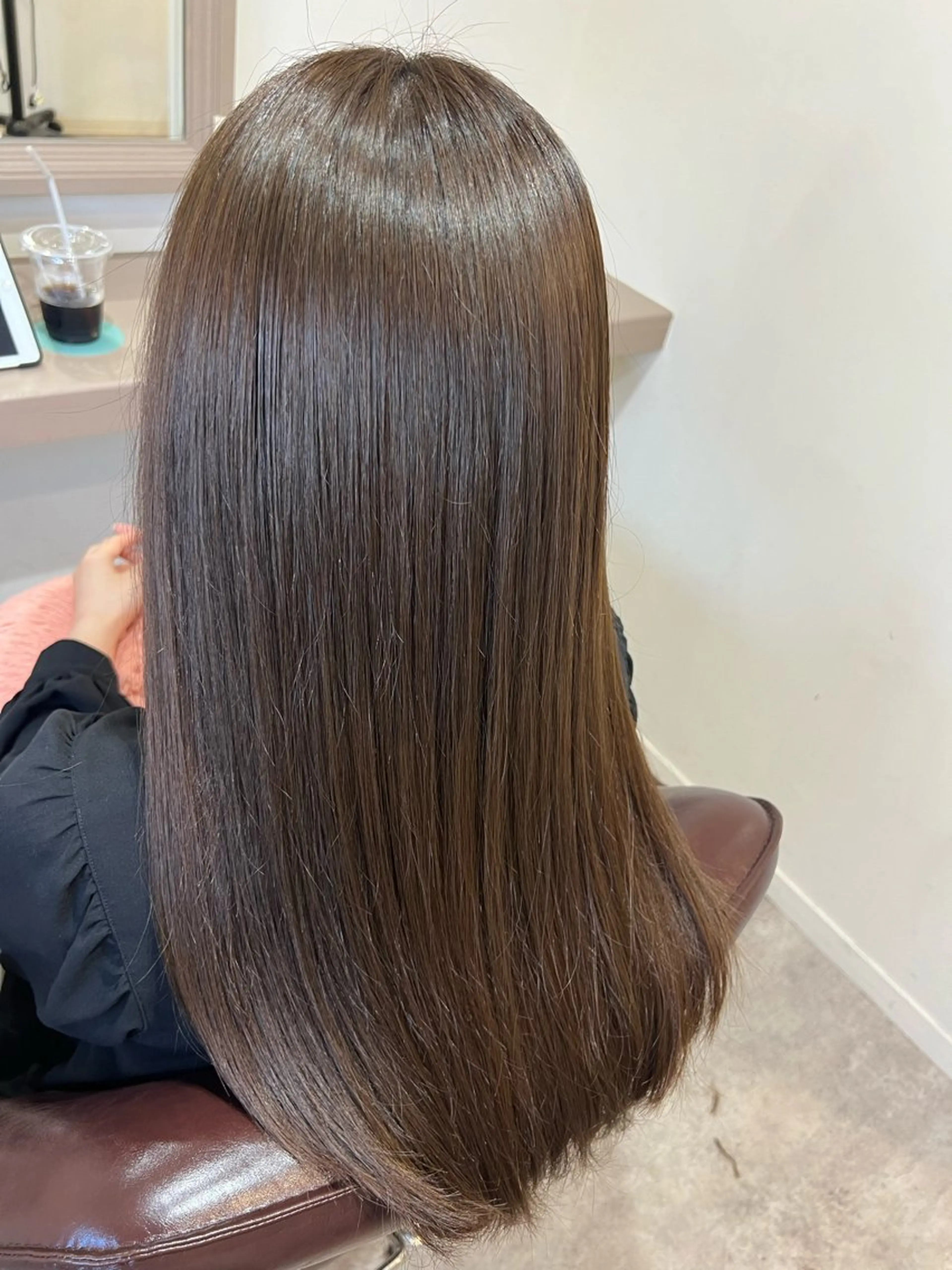 ロング カット ヘアカラー トリートメント 井上 美春のヘアスタイル