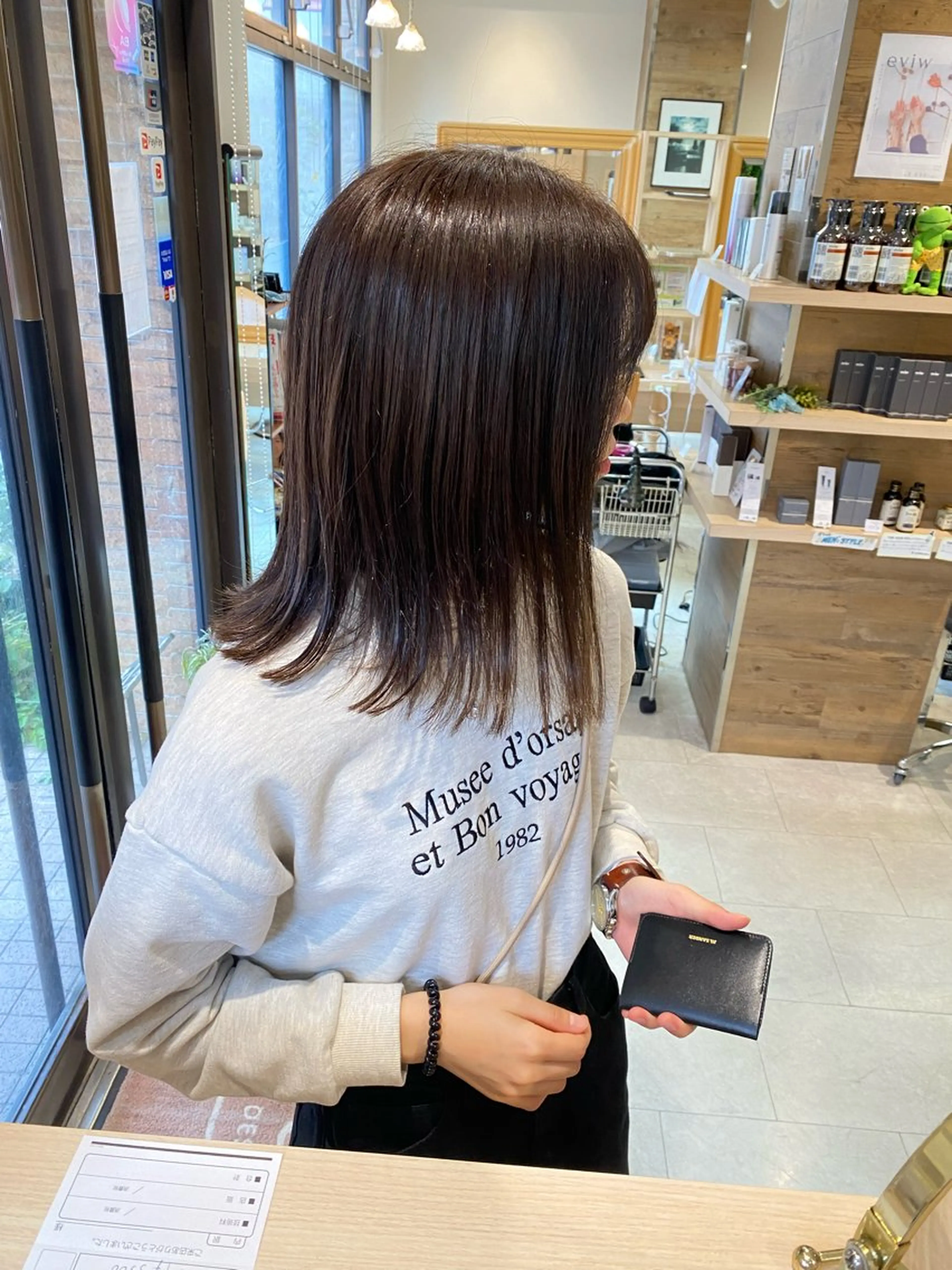 《お得なセットメニュー🍡🌸》カット✂️➕ワンカラー➕4ステップAujuaトリートメント💎の写真