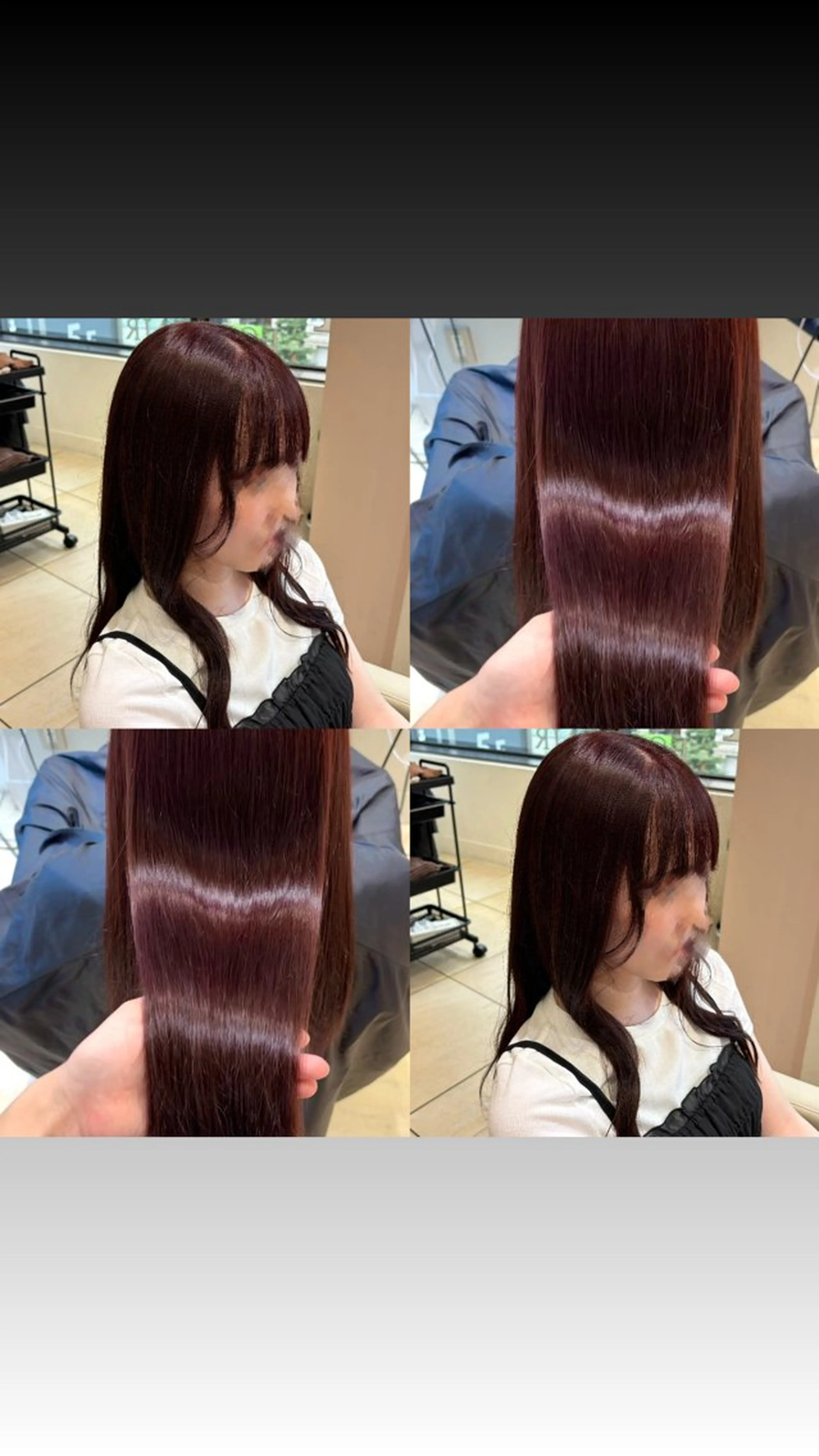 ロング カラー ブリーチ ブリーチなしカラー レッドカラー トリートメント カットモデル募集中/ 暖色/NOA🤎💭のヘアスタイル