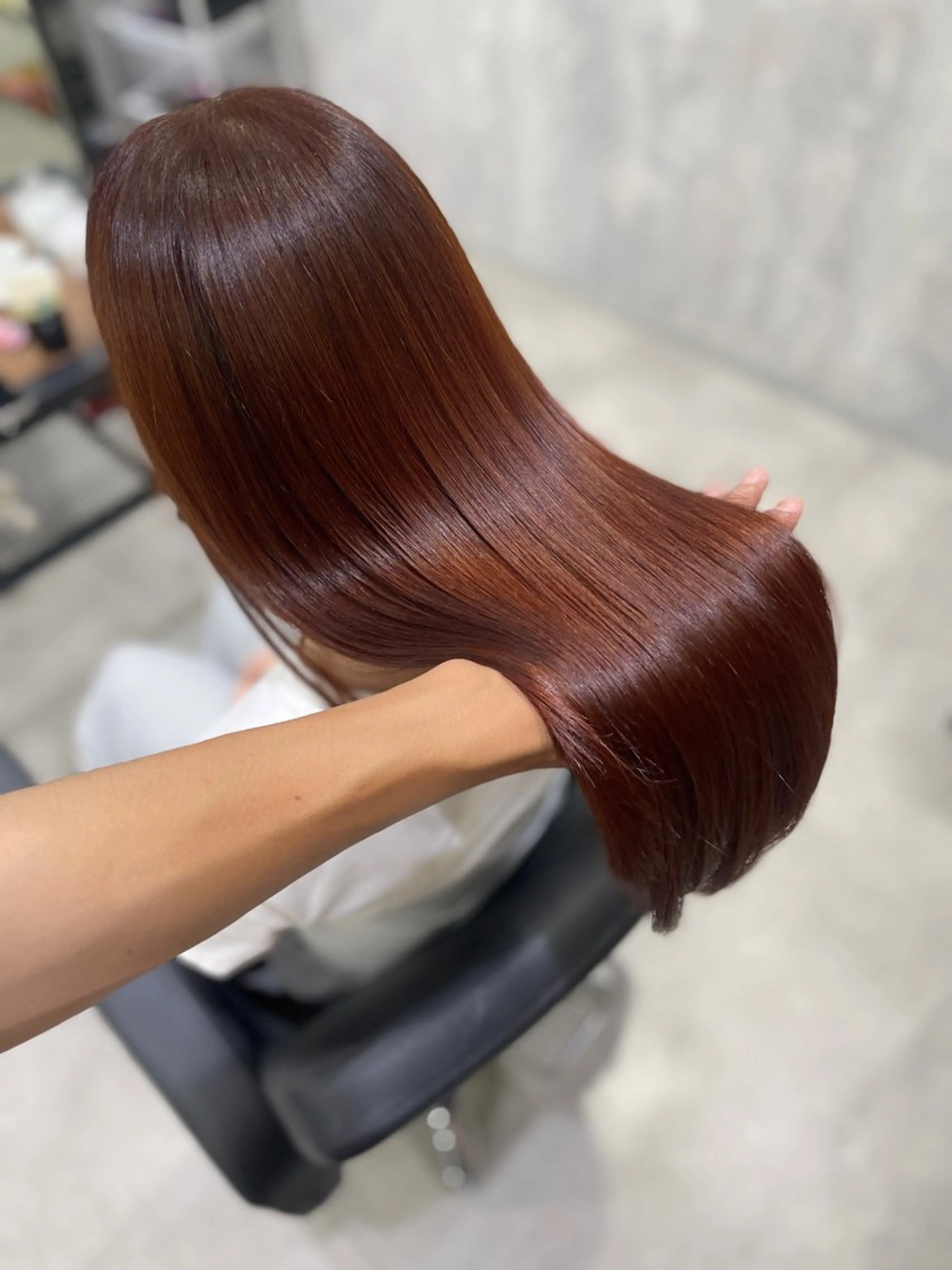 ロング ヘアカラー トリートメント 杉野🫧美髪🫧 Zina博多店長のヘアスタイル