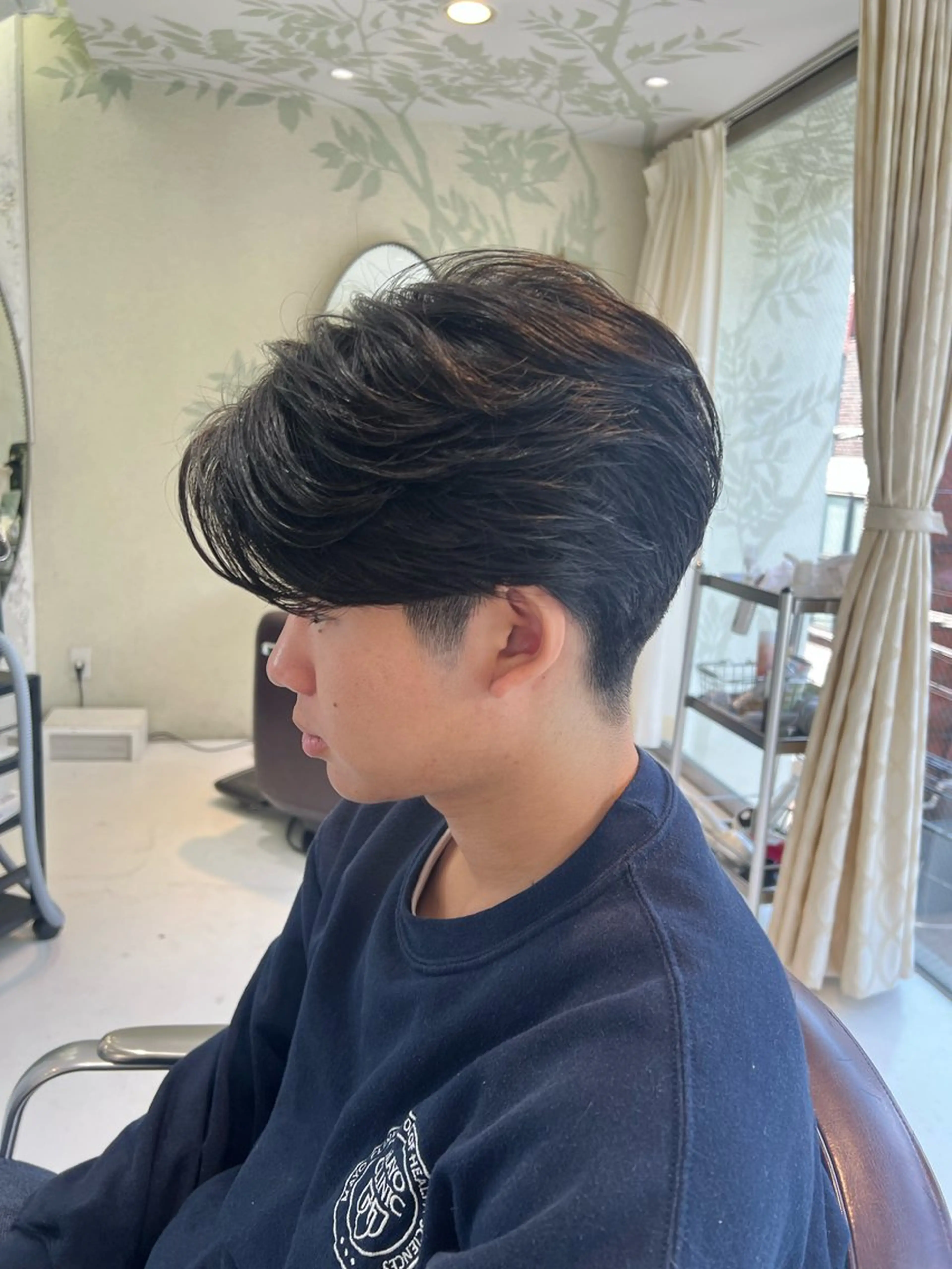 メンズ センターパート 野崎 海翔のヘアスタイル