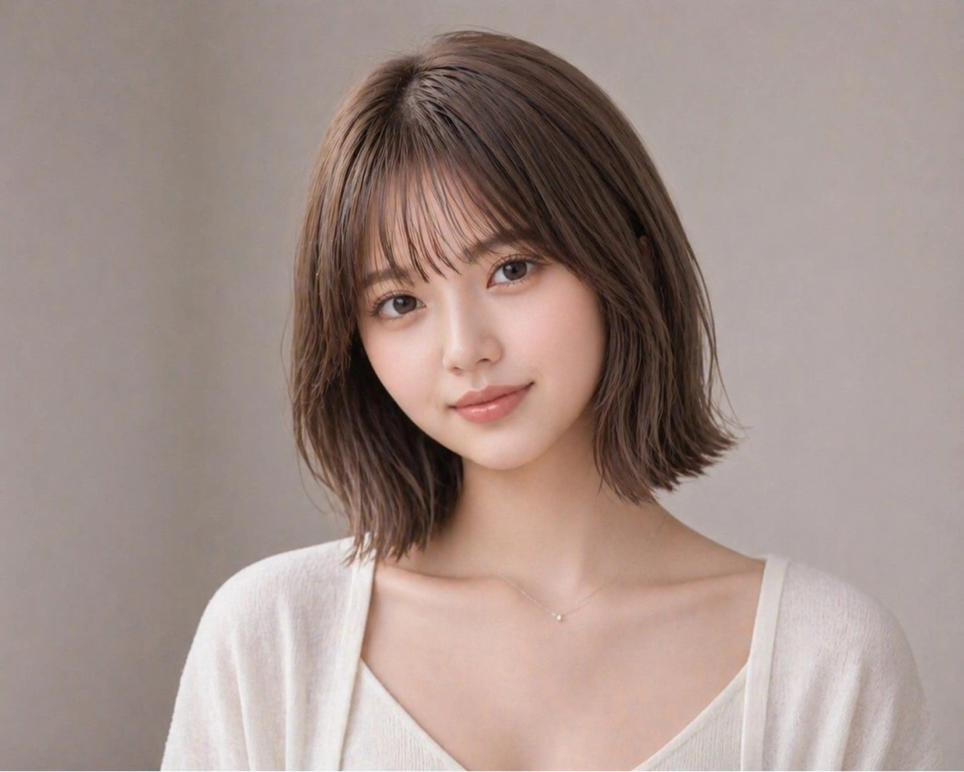 ショート ボブ 丸山 心 / 艶カラーのヘアスタイル