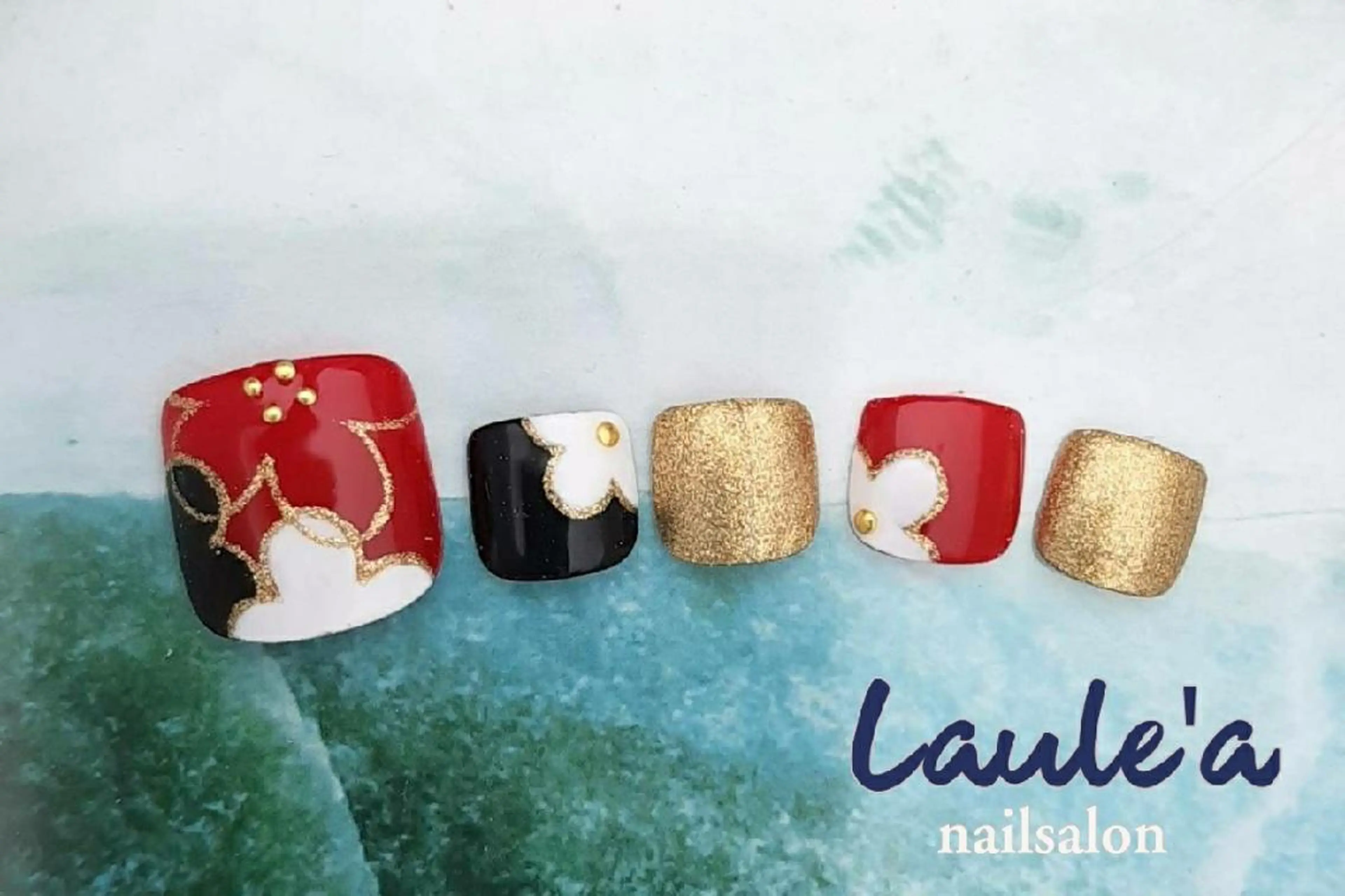 ネイル フットネイル Laule’a 昭島店のネイルデザイン