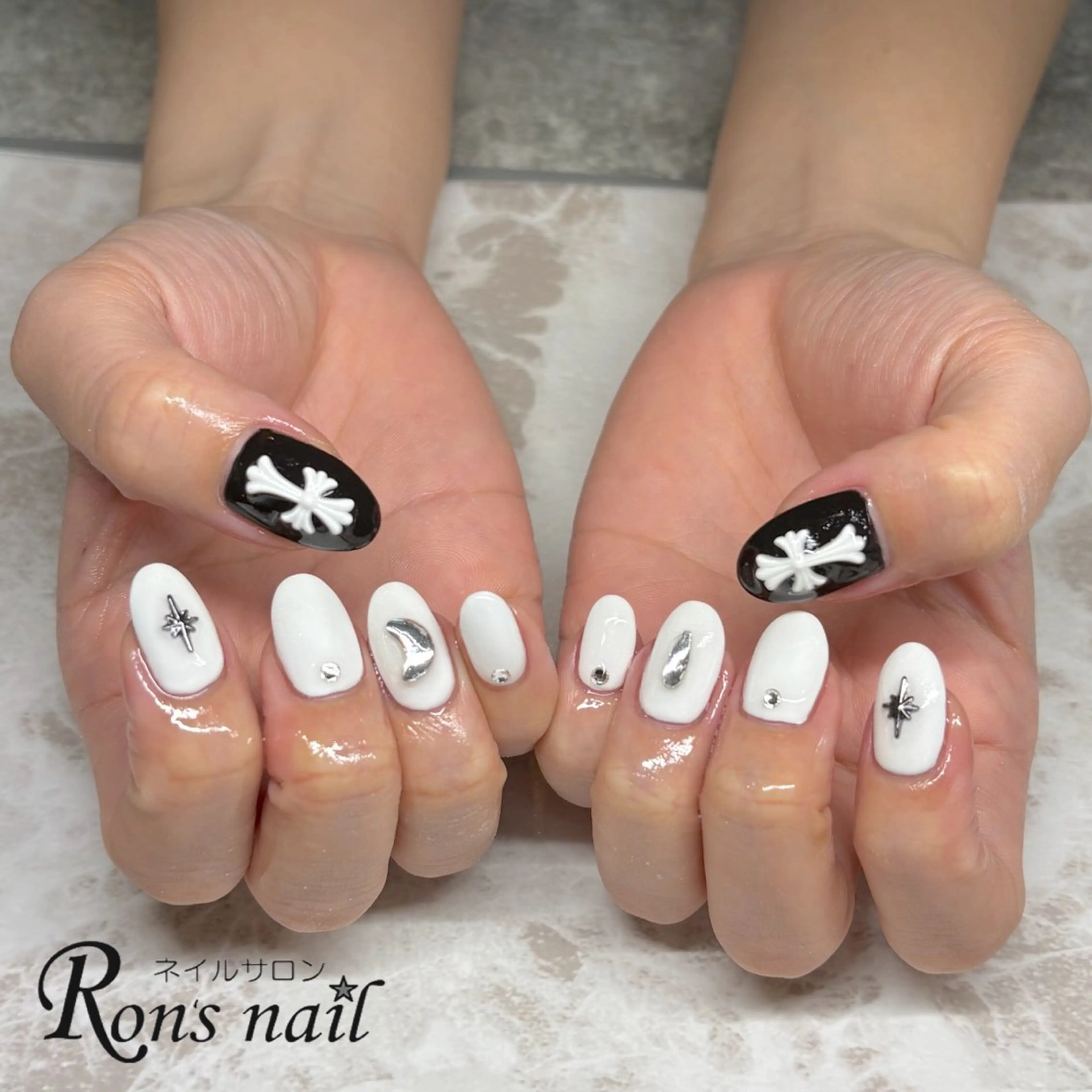 ネイル Ron's nail 笹岡のネイルデザイン