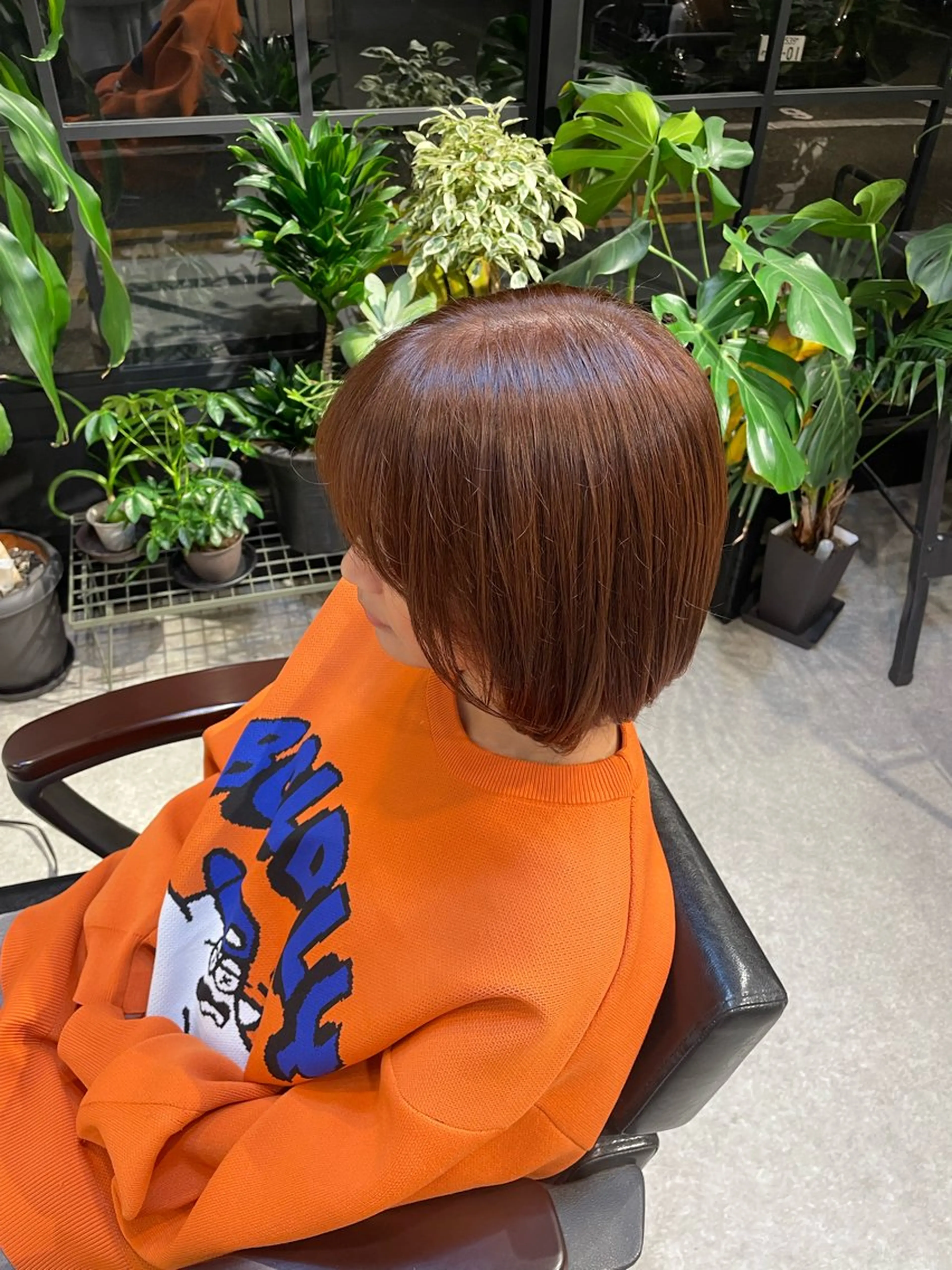 ショート ヘアカラー 綱川 琉生のヘアスタイル