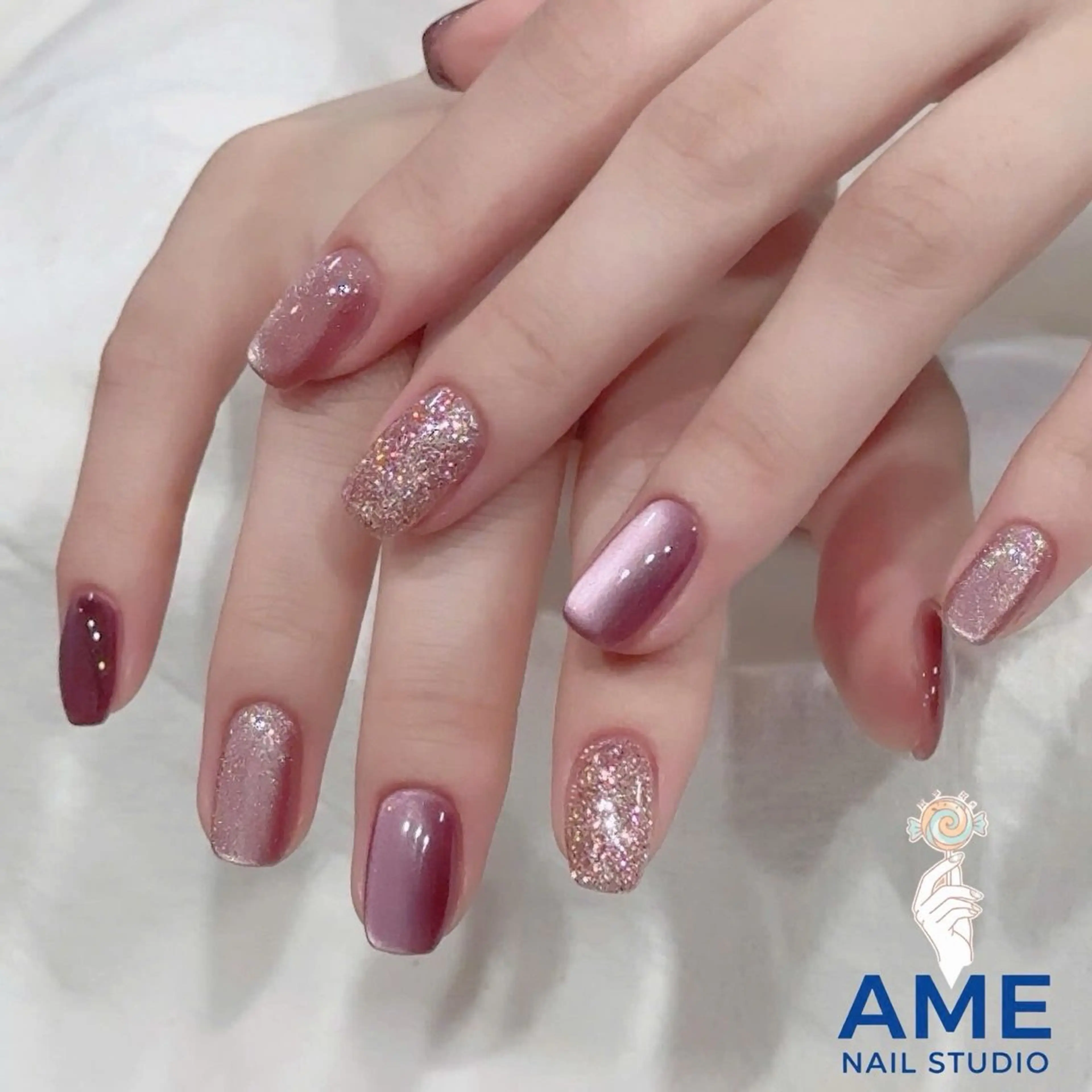 ネイル ハンドネイル ハンドケア AME NAIL STUDIO小山店のネイルデザイン
