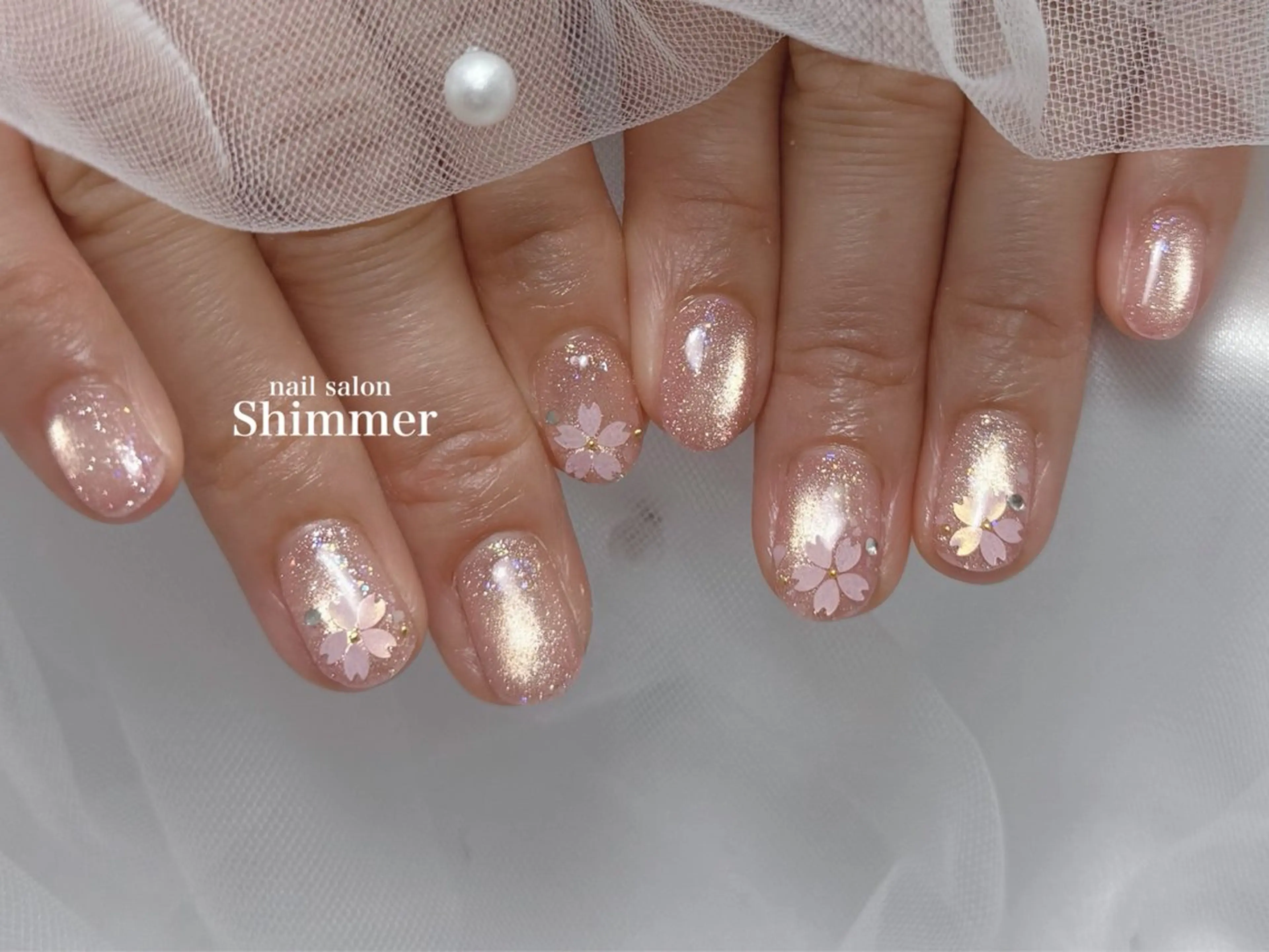 ネイル Shimmer Risaのネイルデザイン