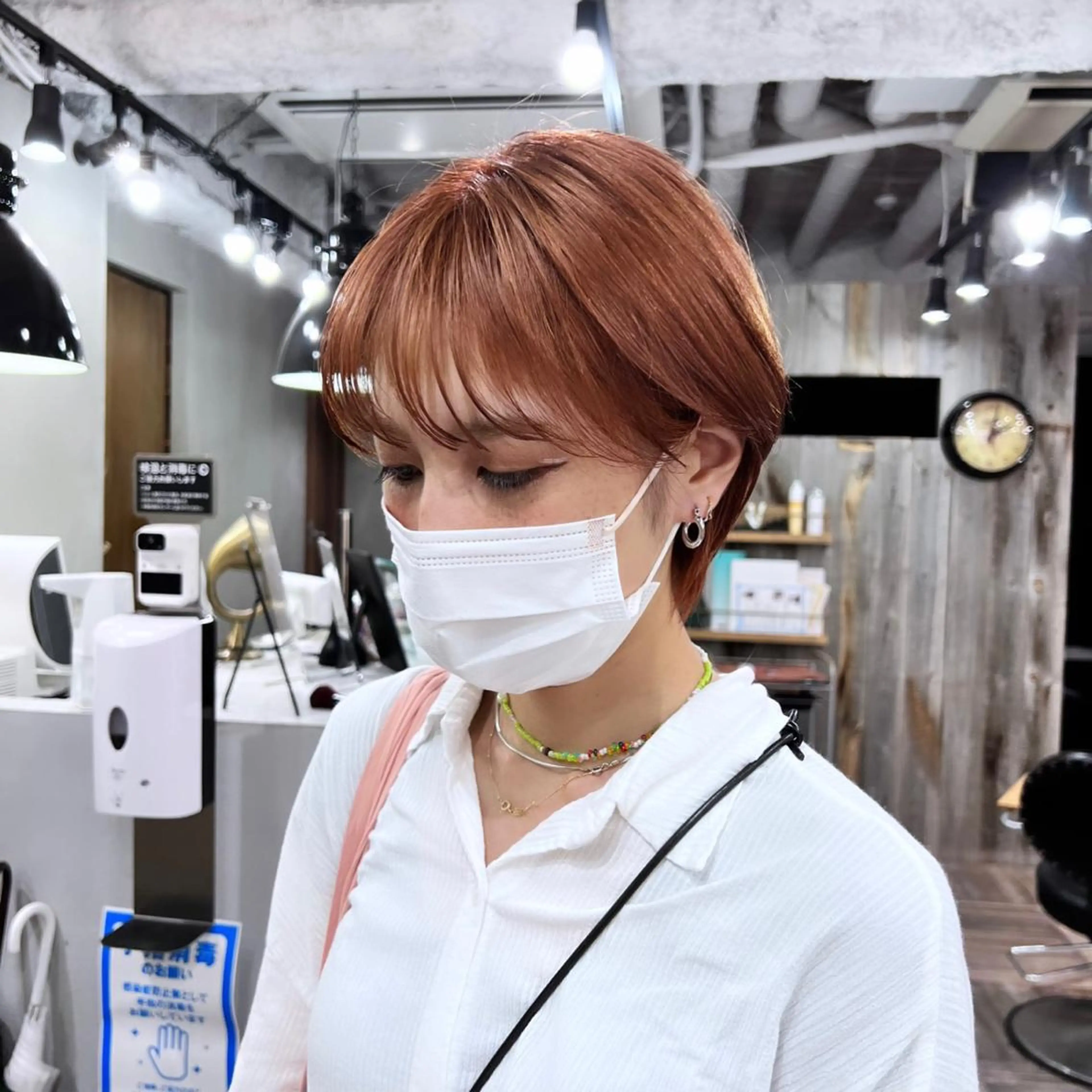 ショート ヘアカラー 🌕PePe　菅 タイシ🌕のヘアスタイル