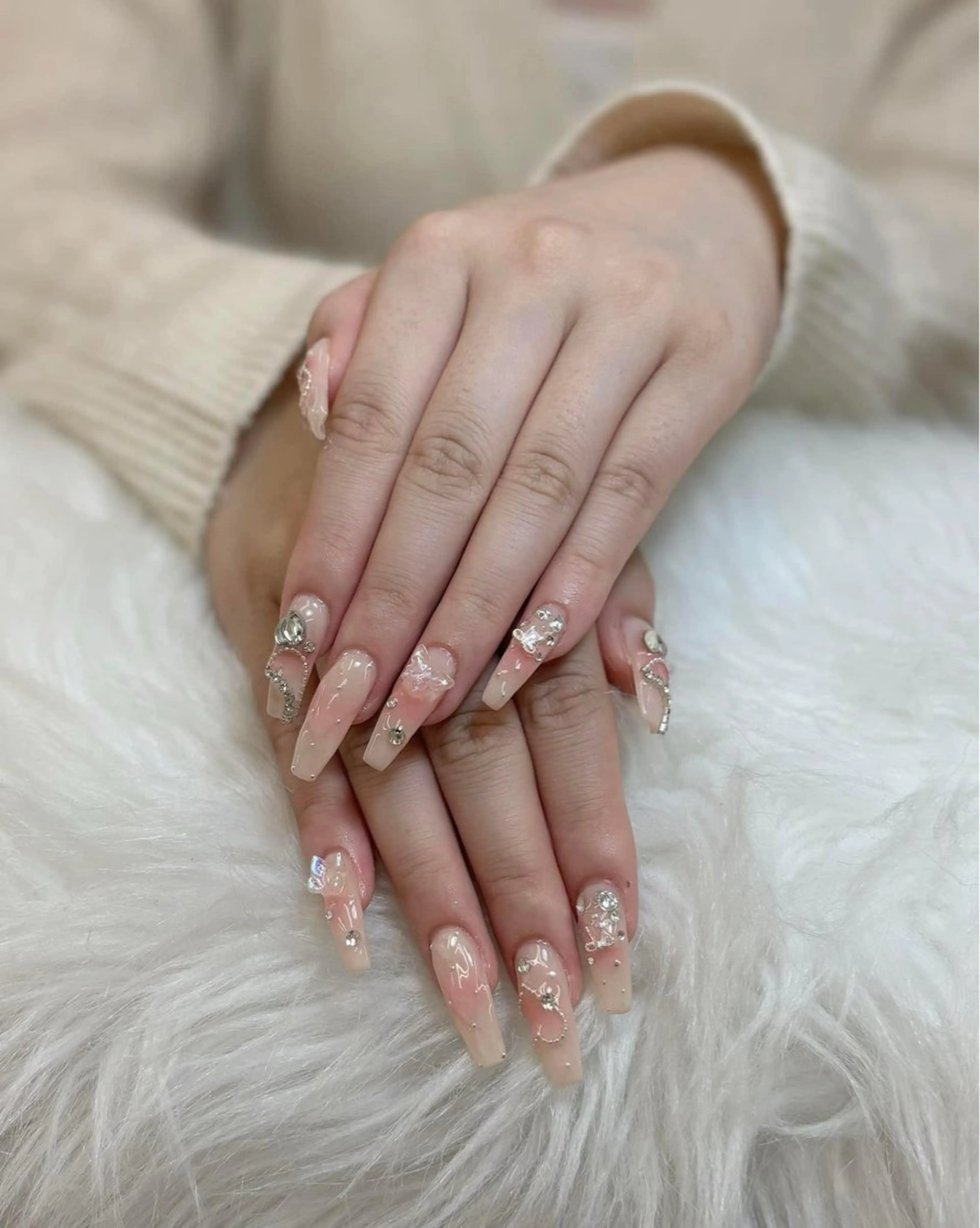 ネイル 長さ出し Jenn Nail Salonのネイルデザイン