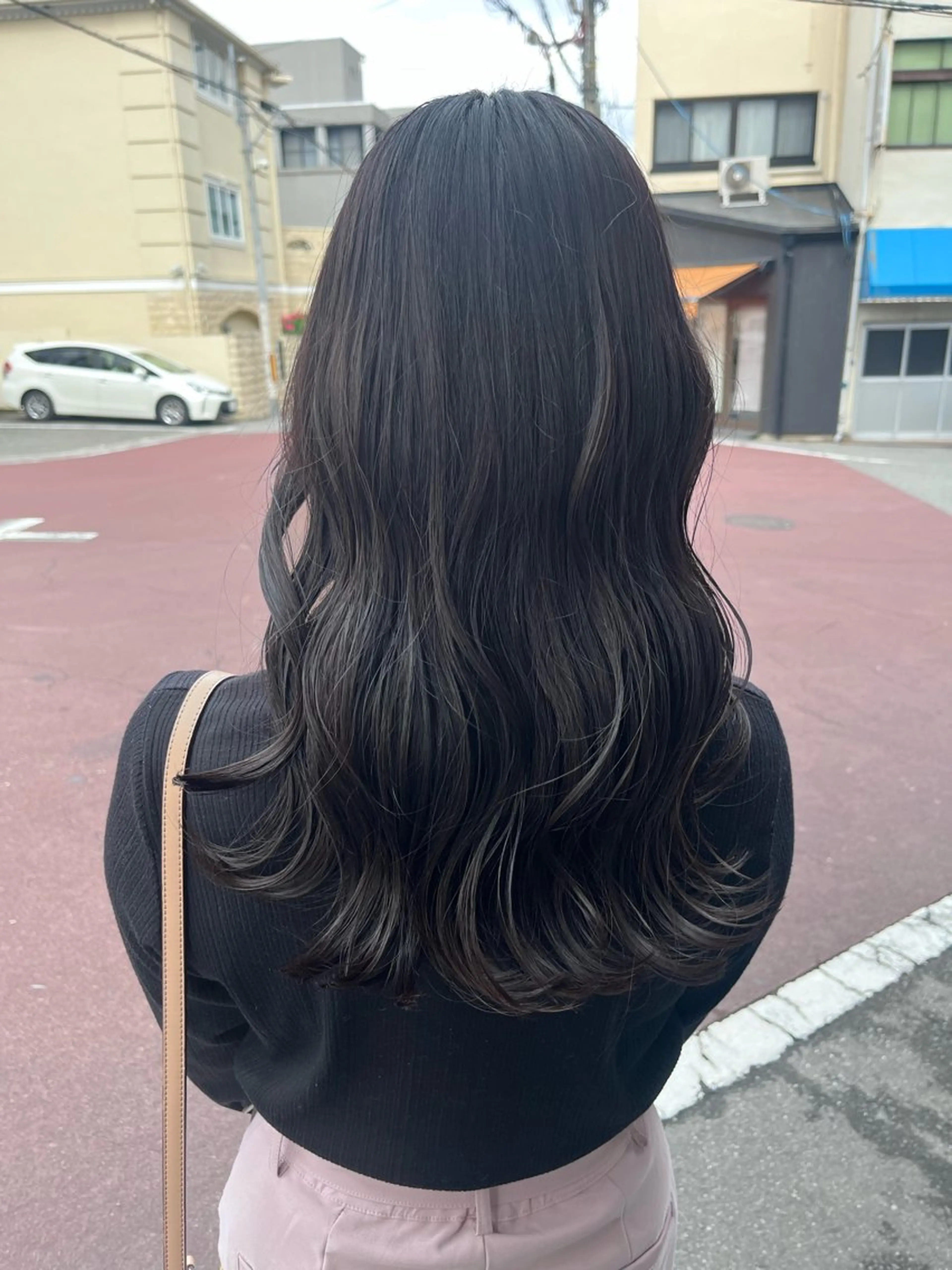 ロング ヘアカラー 藤倉なつみ /玉造のヘアスタイル