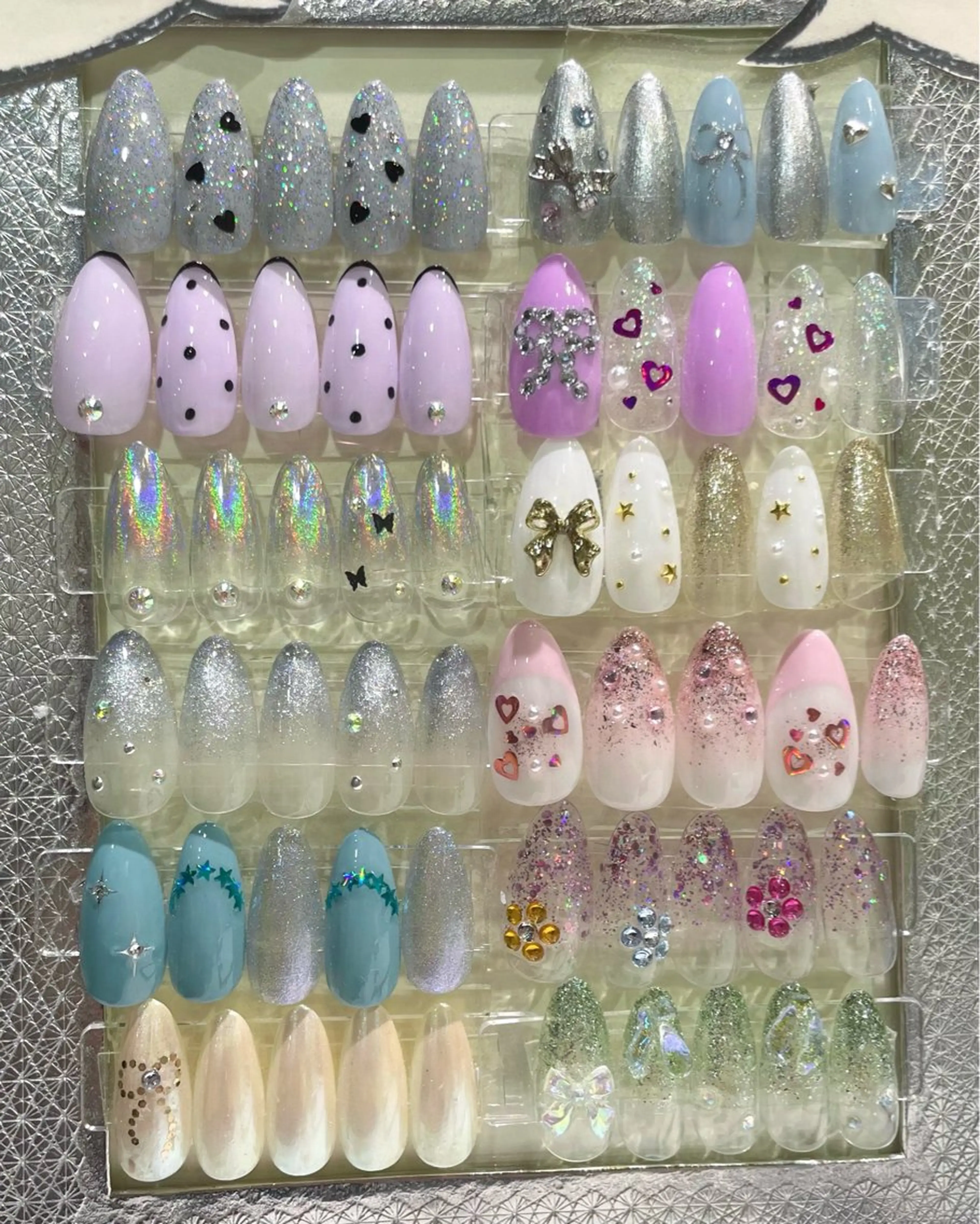 🎀韓国系定額ネイル77🤍の写真