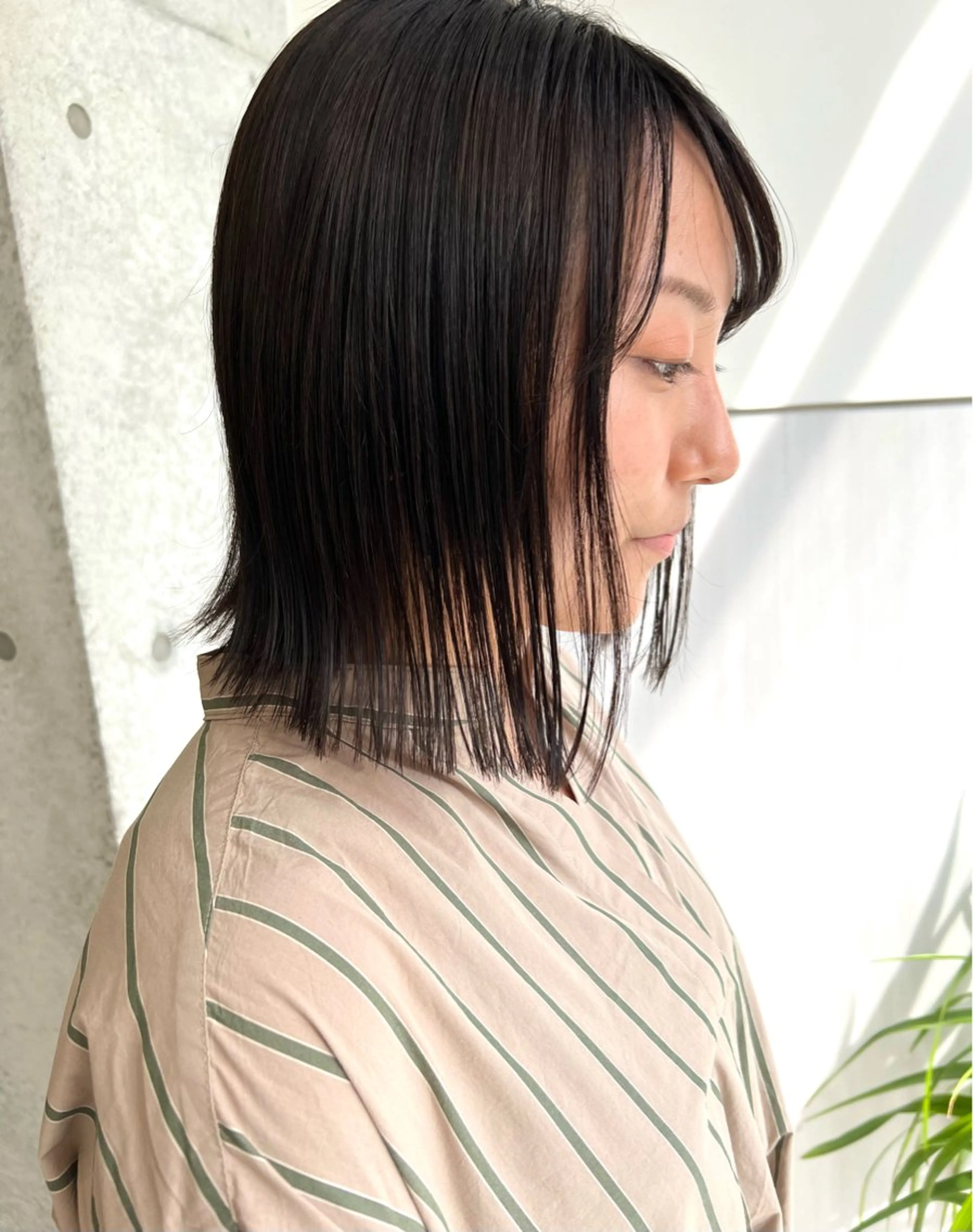 ミディアム ボブレイヤー ボブ レイヤーカット メンズカットパーマ /カラー/Kentoのヘアスタイル