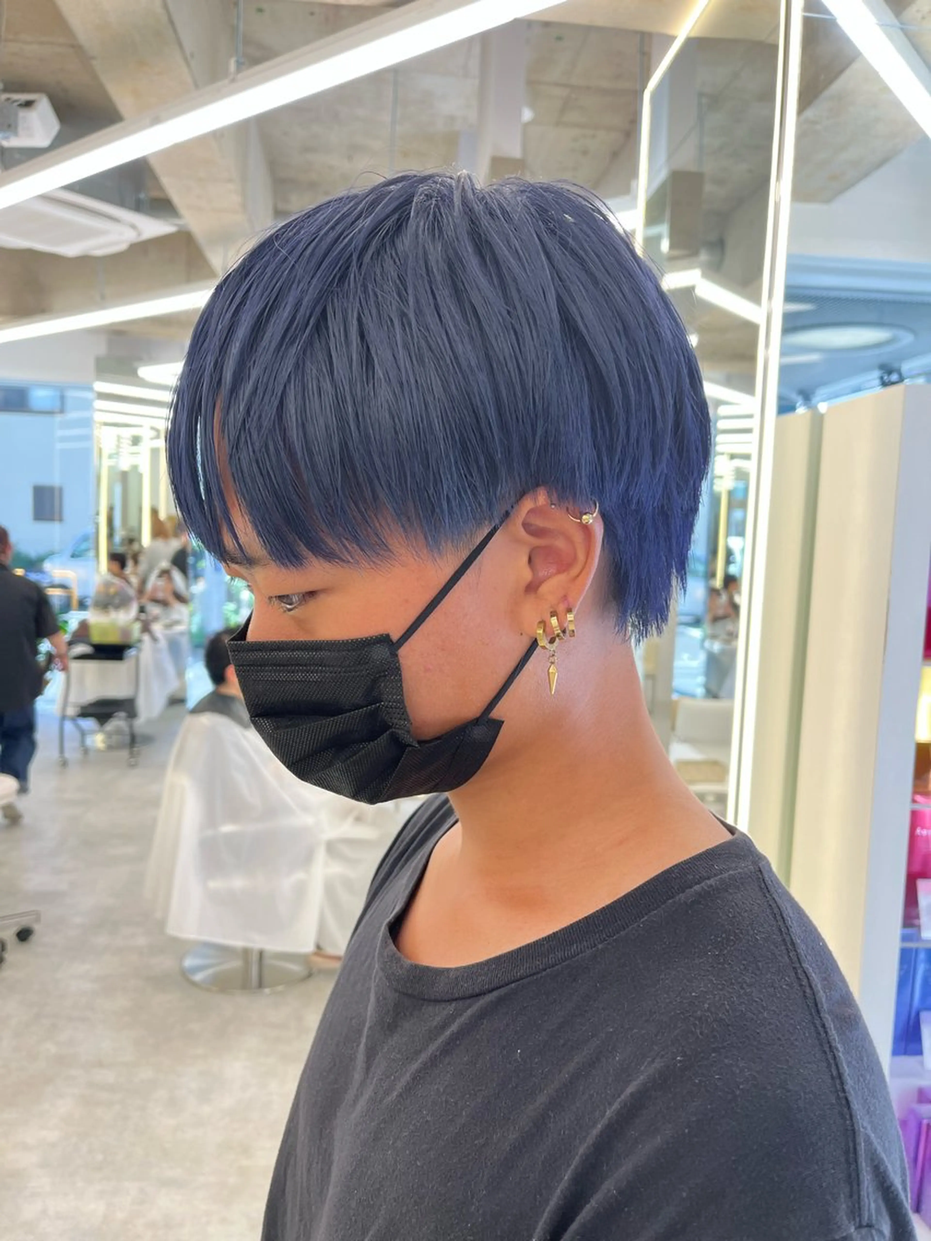 カラー メンズ 森龍馬 メンズ専門美容師のヘアスタイル