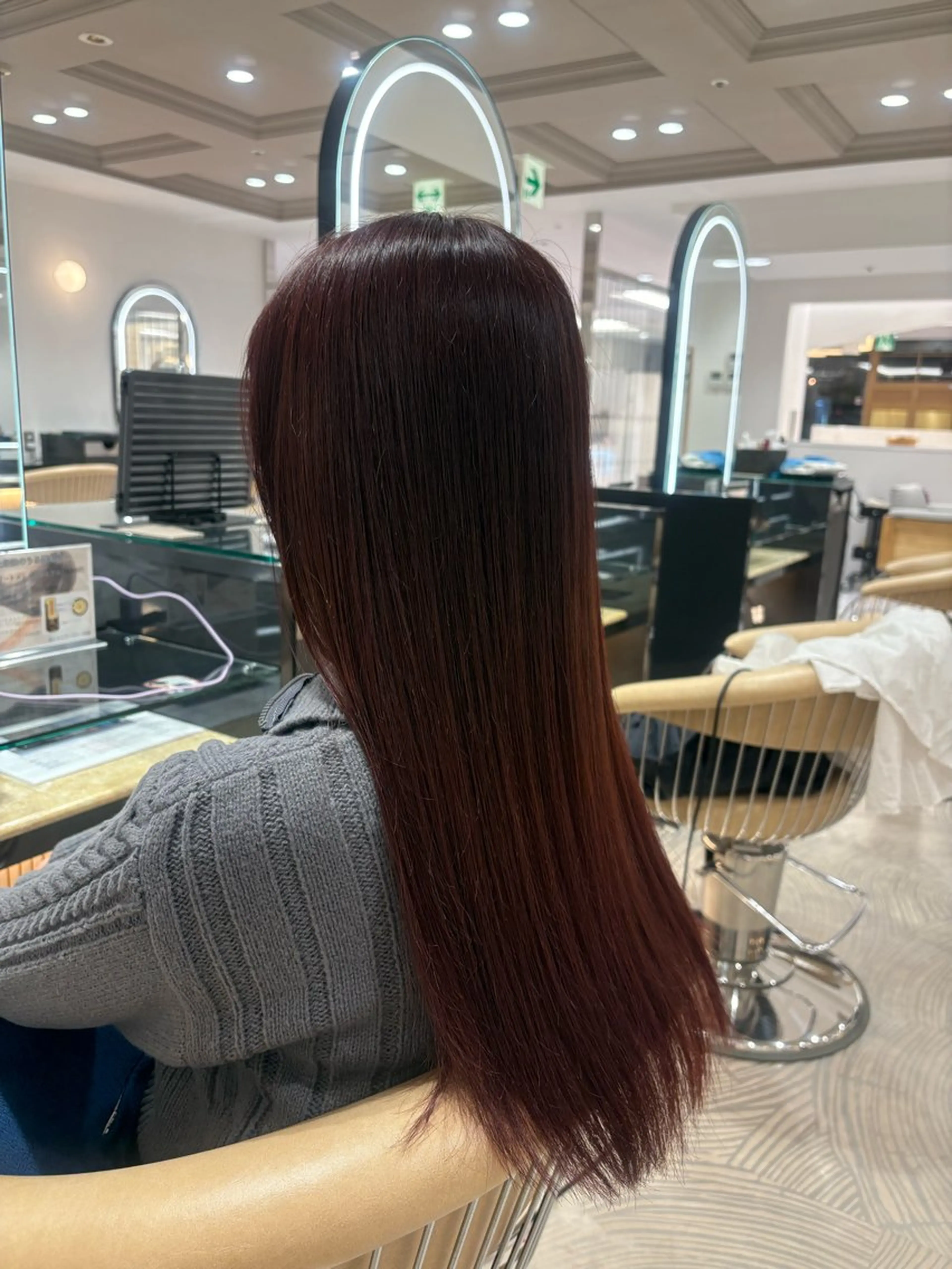 ロング ヘアカラー 篠田 健太郎のヘアスタイル