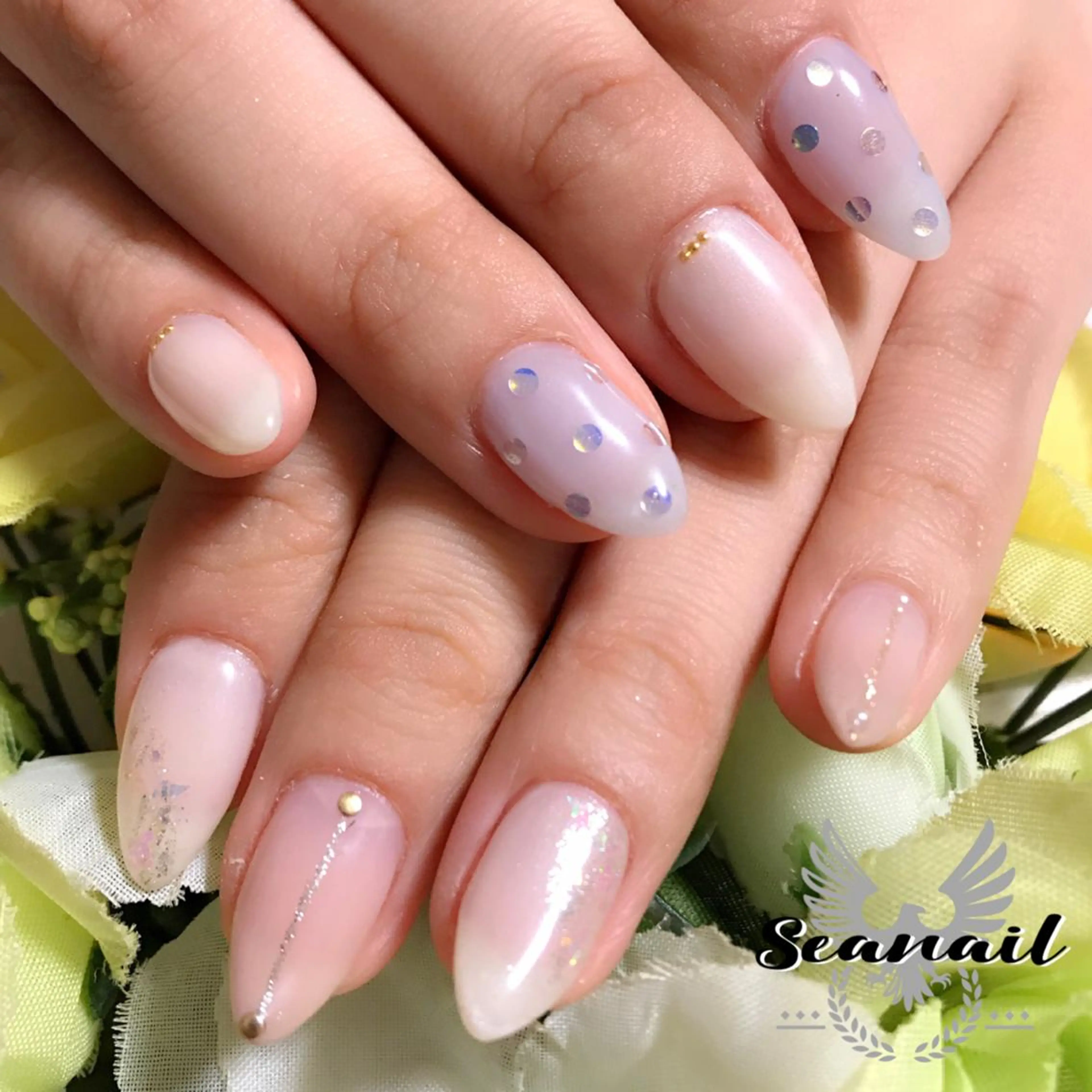 ネイル 小尾 栞のネイルデザイン