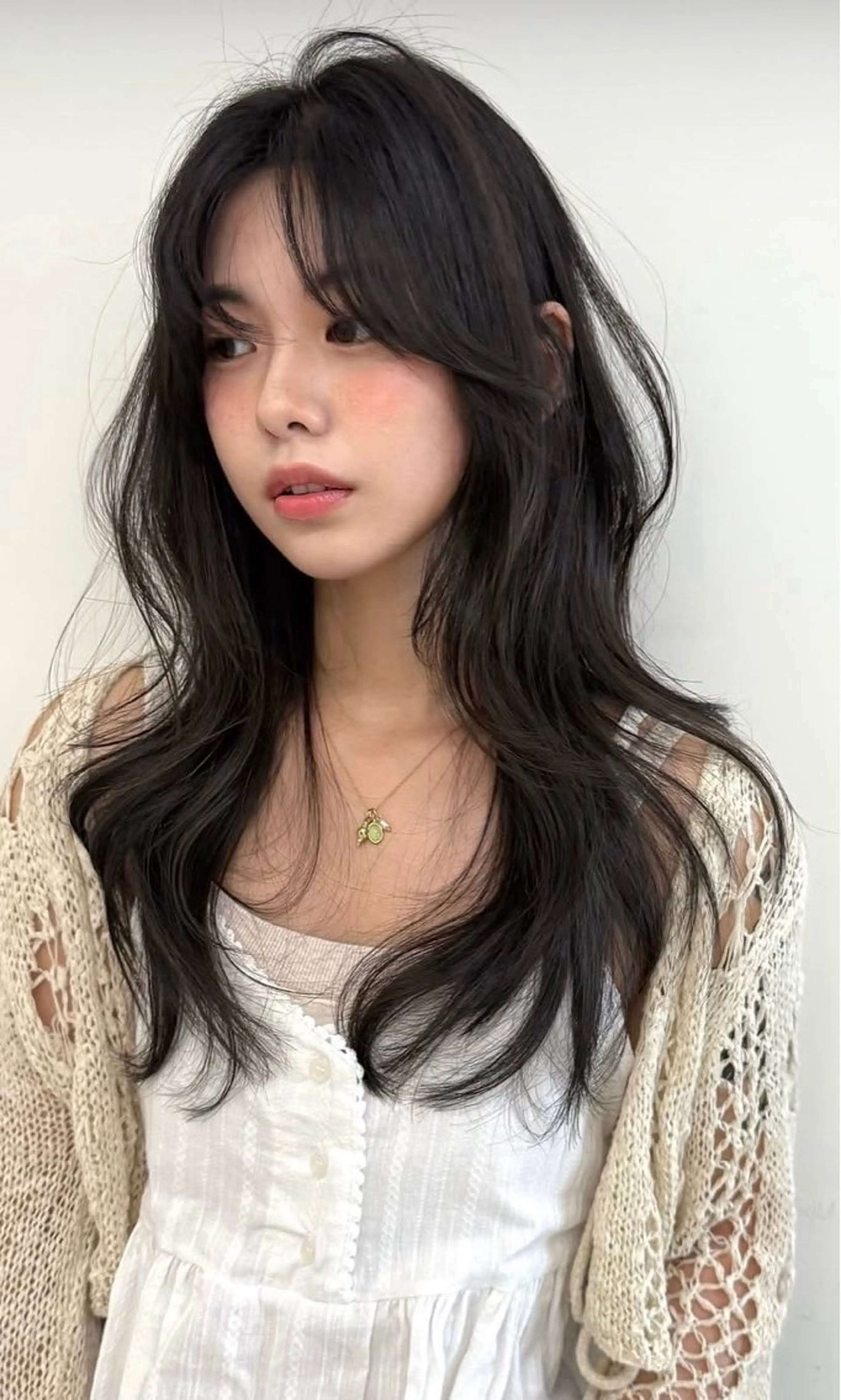 ロング ま ひのヘアスタイル