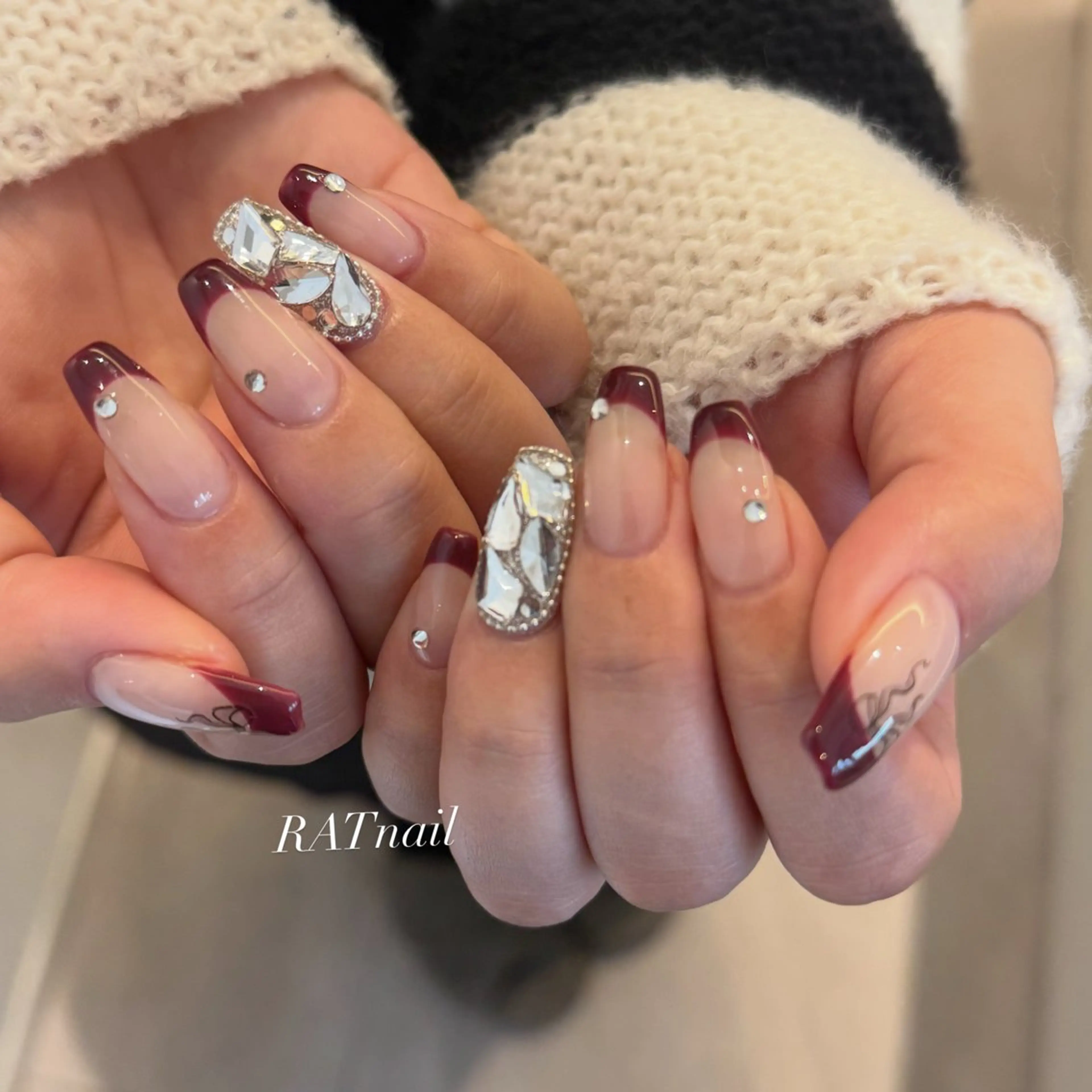 ネイル ハンドネイル RATnail COCOVI倉敷のネイルデザイン