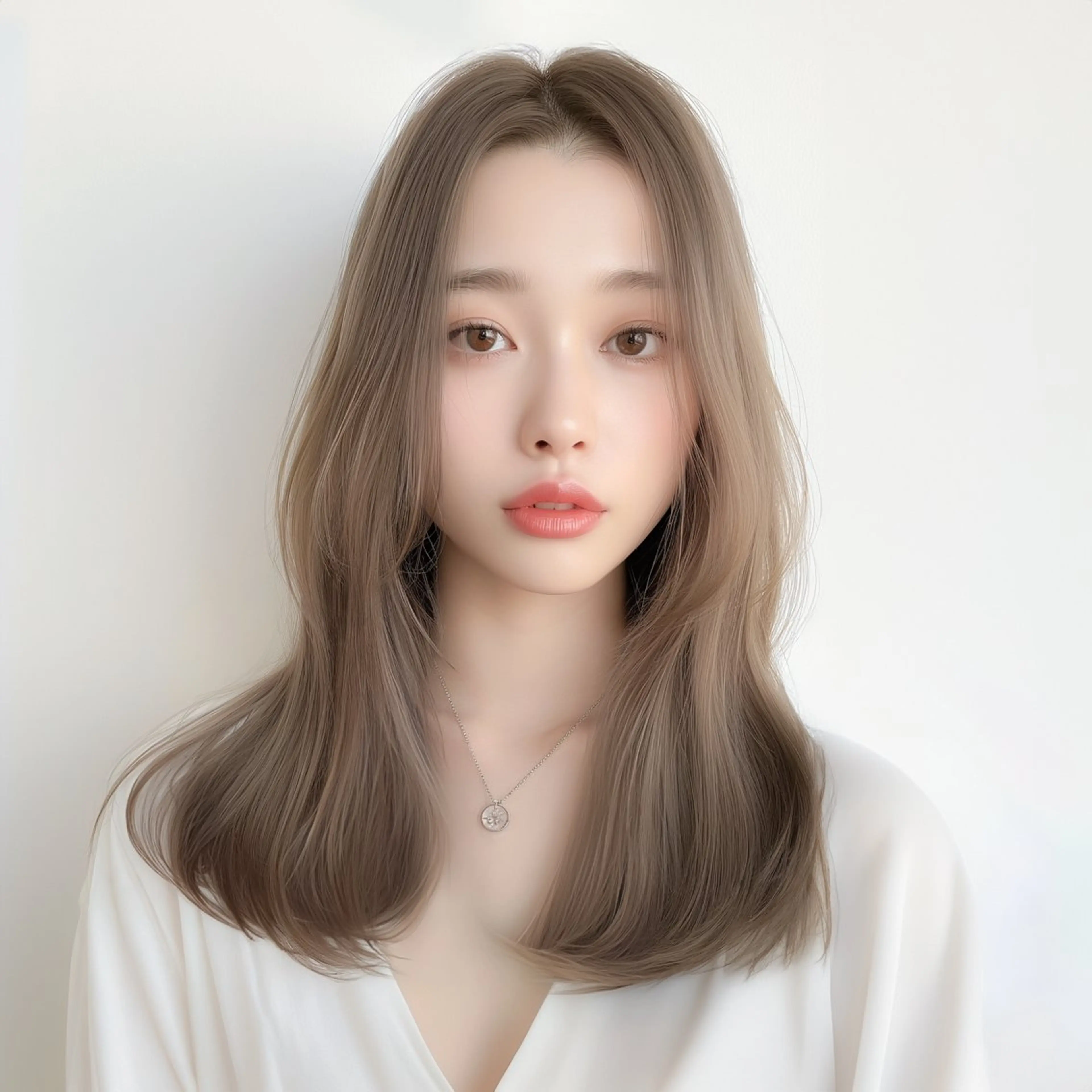 外国人風グラデーションWカラー(ブリーチonカラー)+カット+ツヤ感抜群システムトリートメントの写真