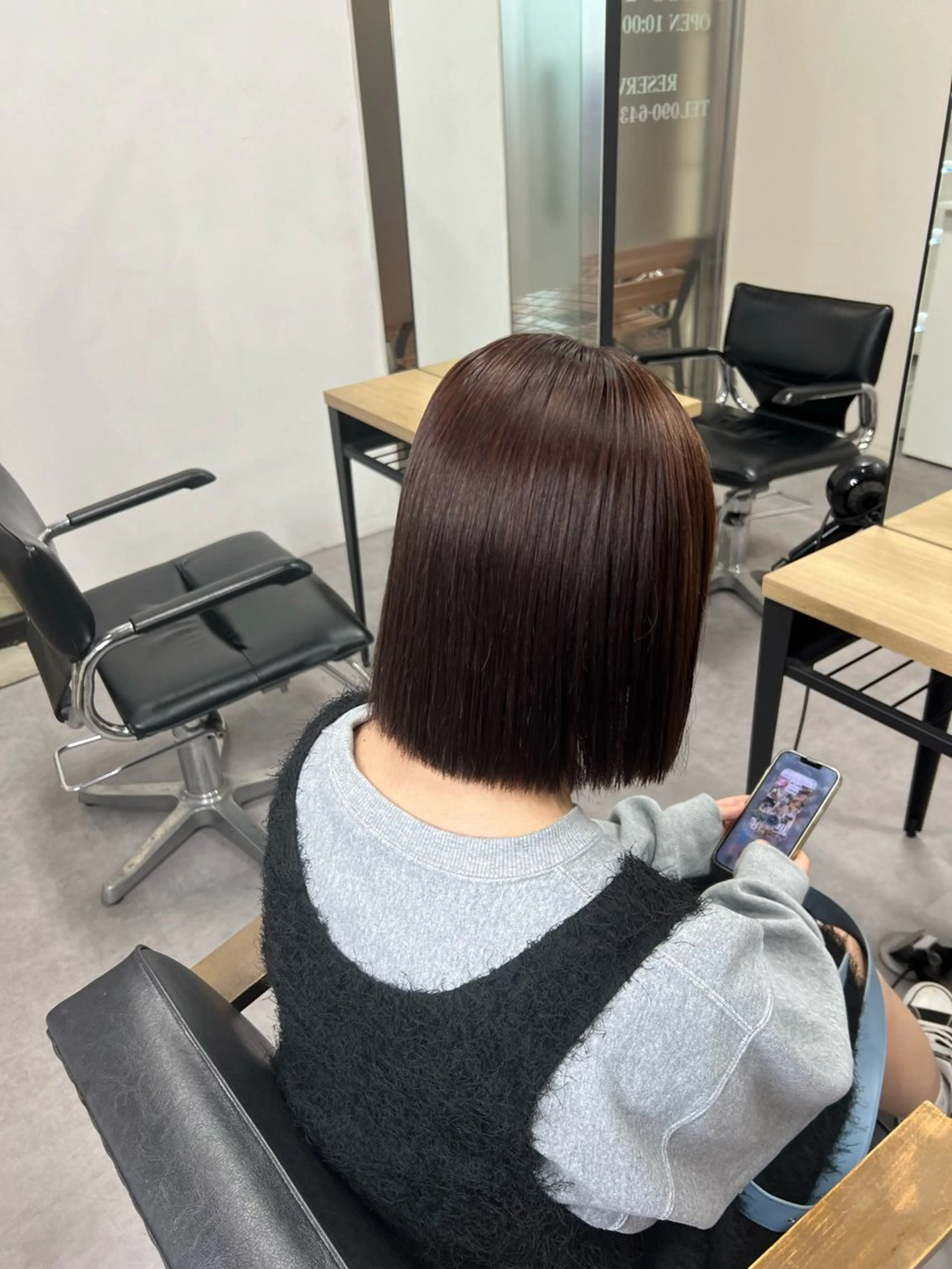カラー ブラウンカラー ココアブラウン ヘアカラー SWAY所属・SWAY_KAI_ 長谷川魁のヘアスタイル