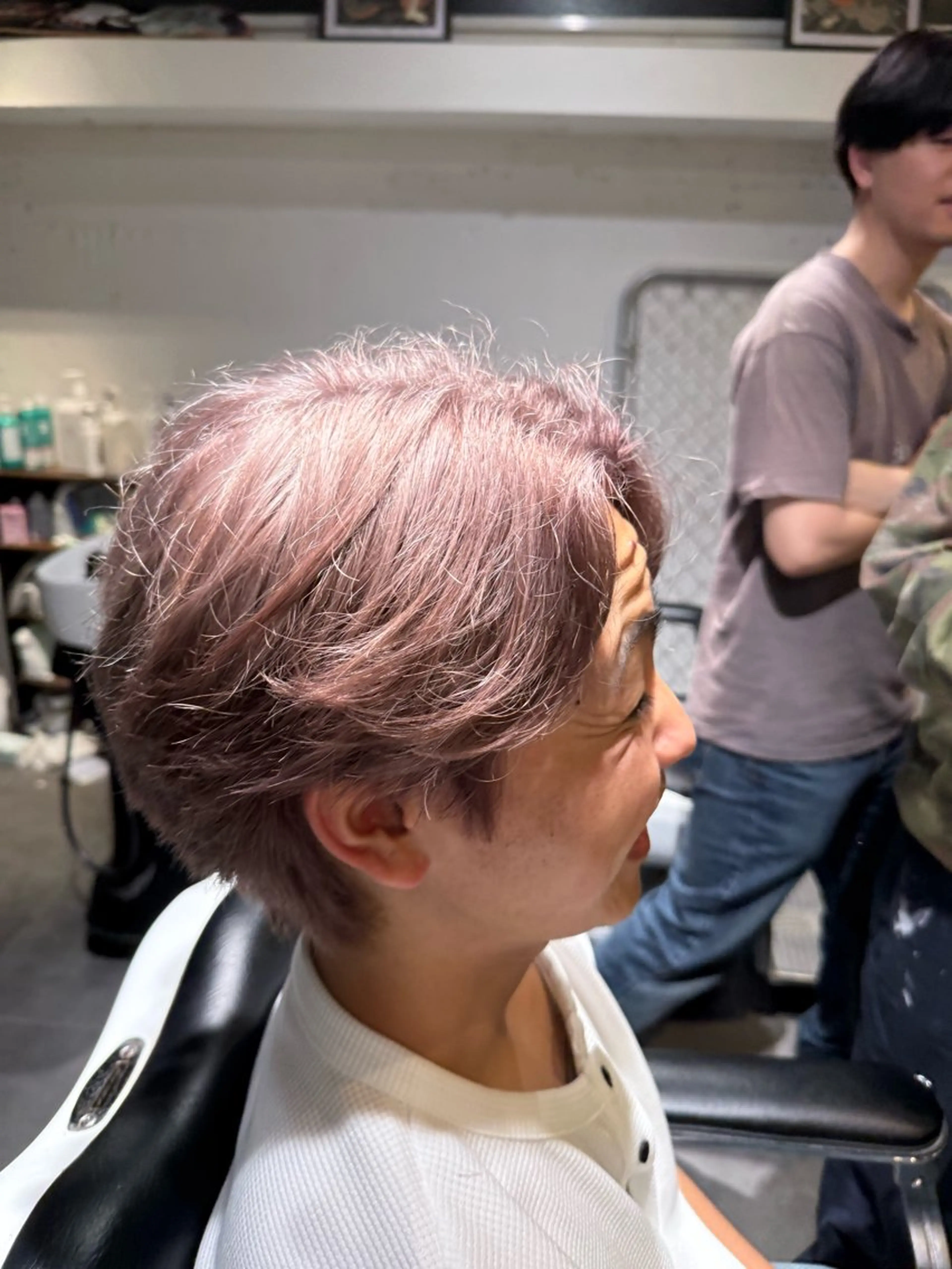 カラー 細野 拓也のヘアスタイル