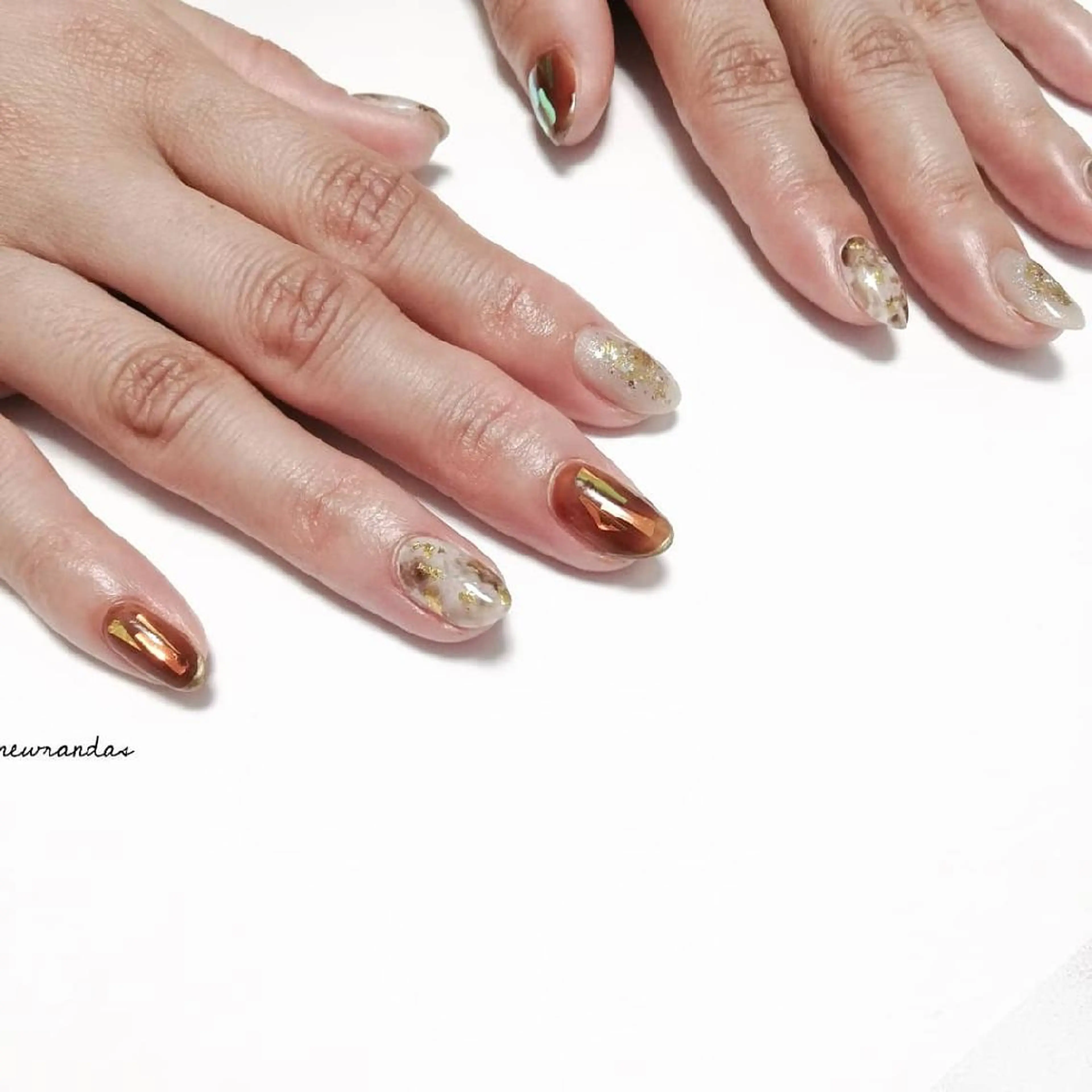 ネイル newrandas hitomiのネイルデザイン