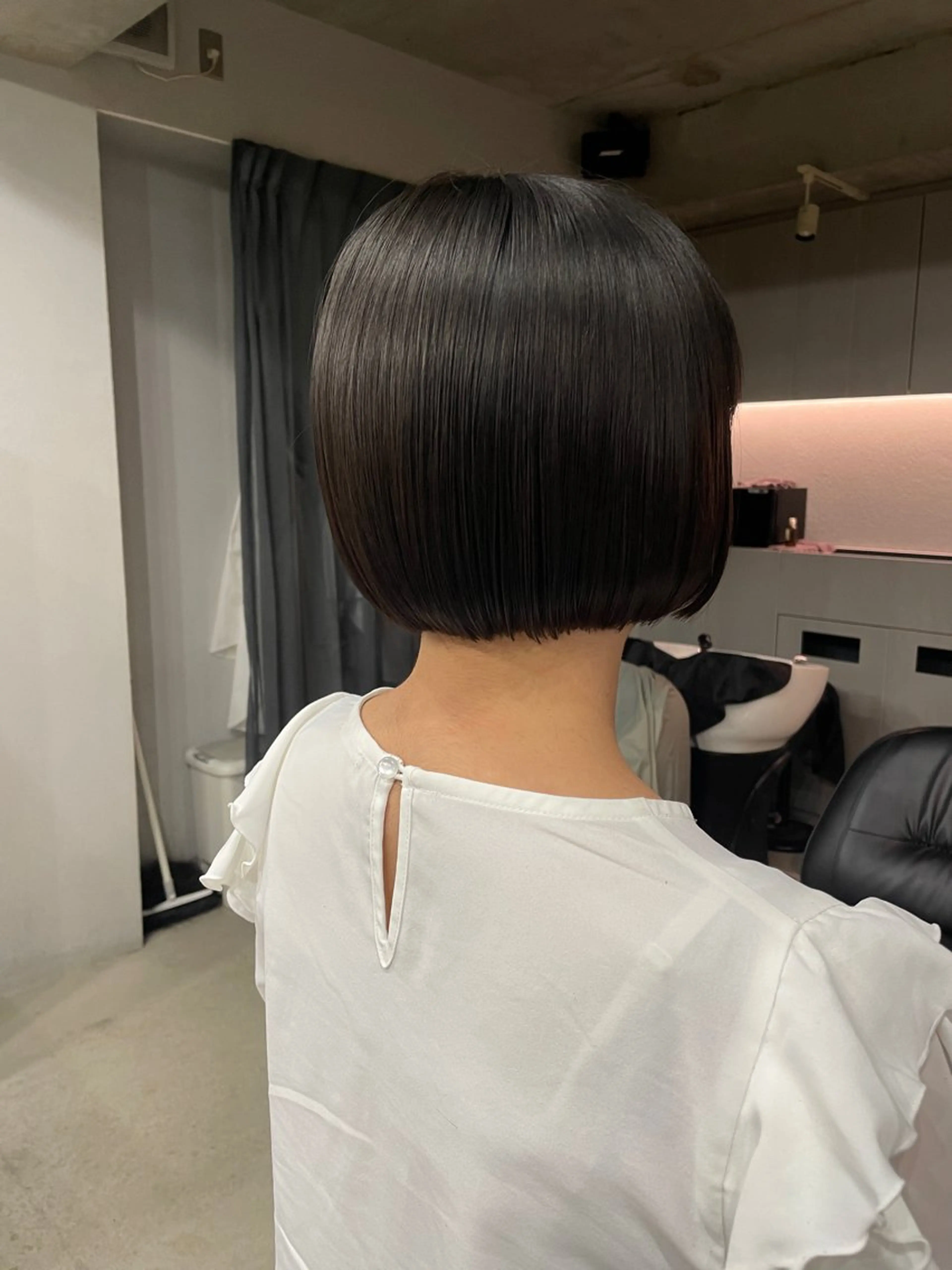 ミディアム カラー カット ヘアカラー トリートメント 表参道🌿赤み消し カラー/チナツのヘアスタイル