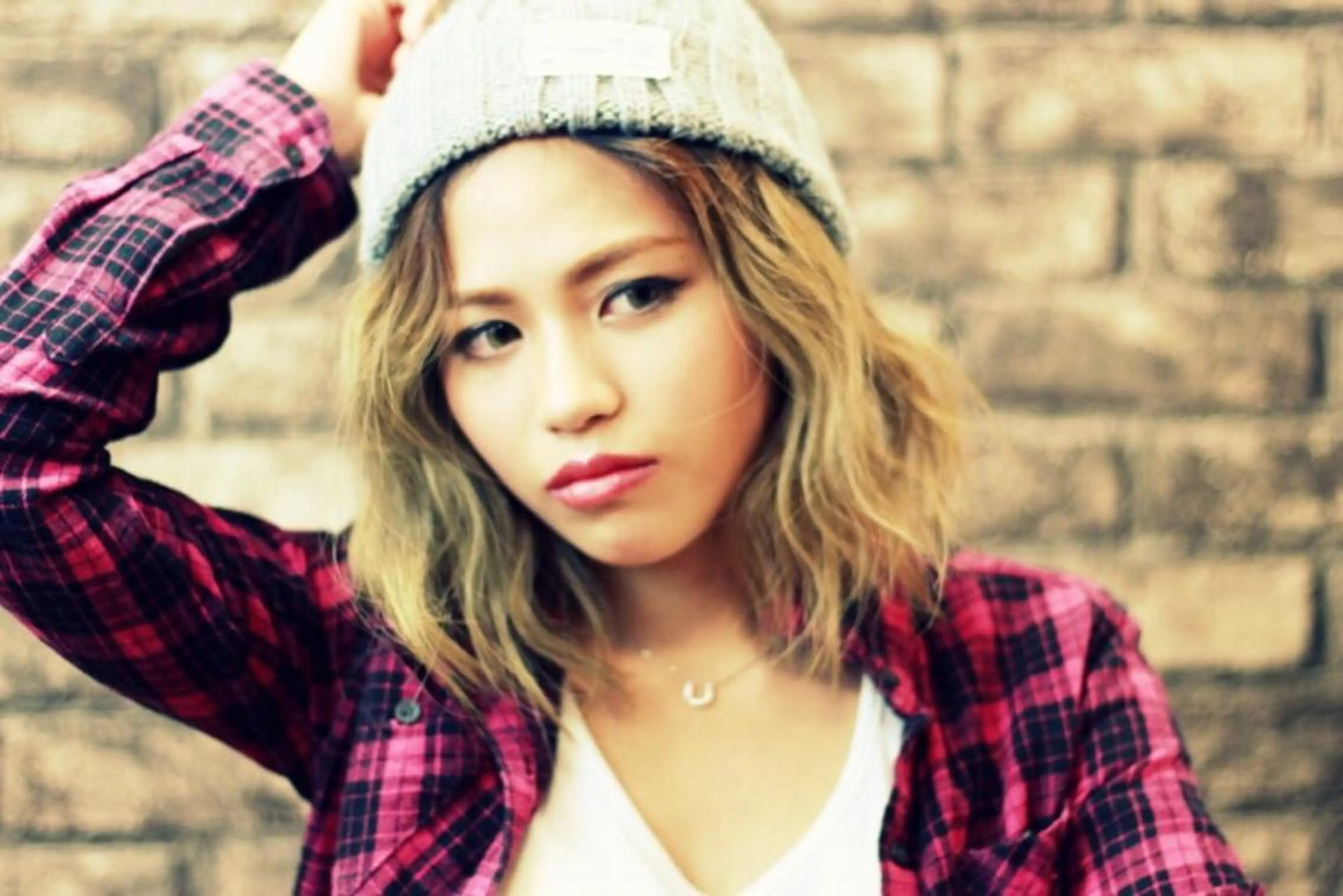 ミディアム カラー パーマ 柴田 陽平のヘアスタイル