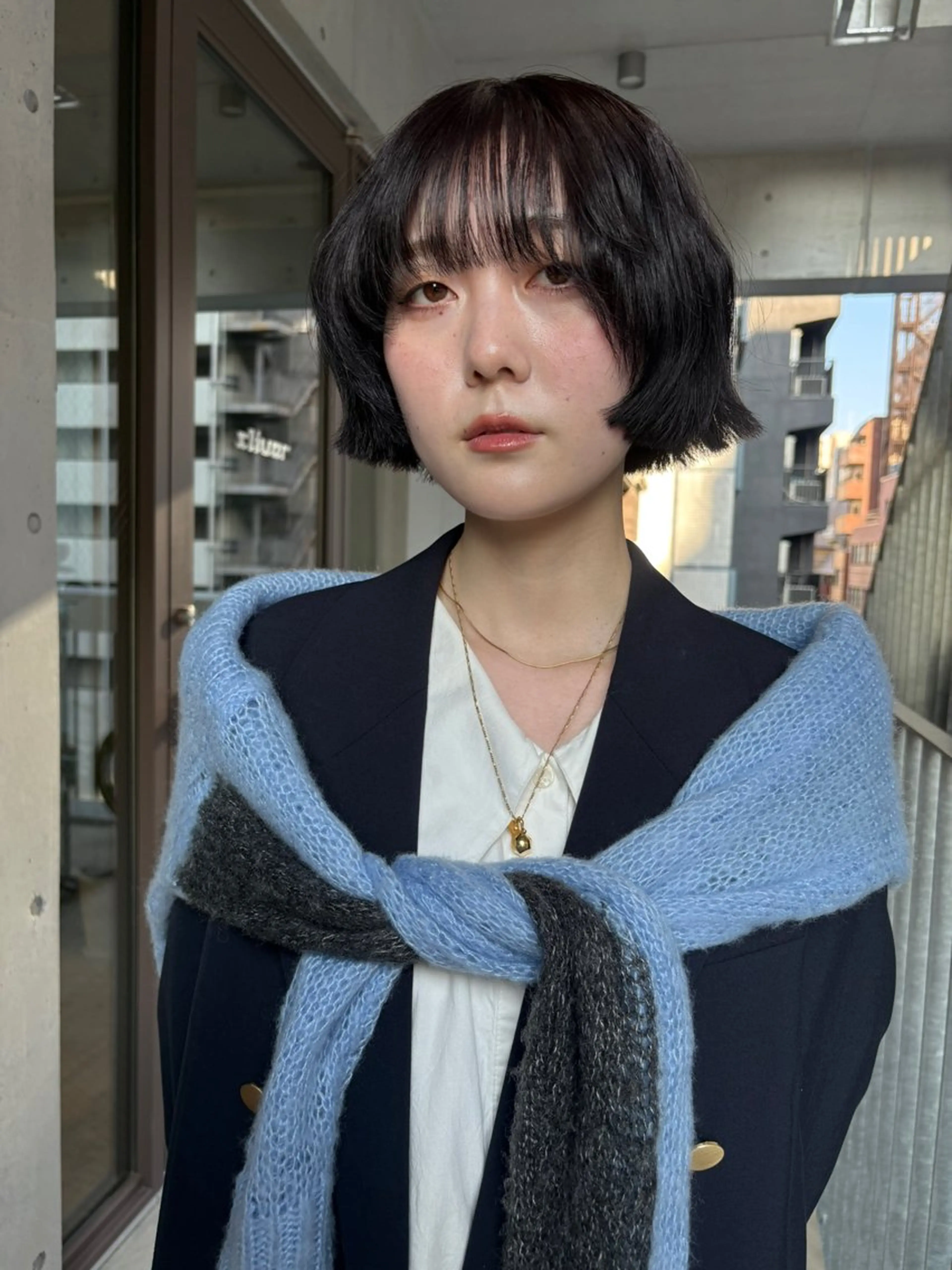 ショート 薄暮 マツイ　レンのヘアスタイル