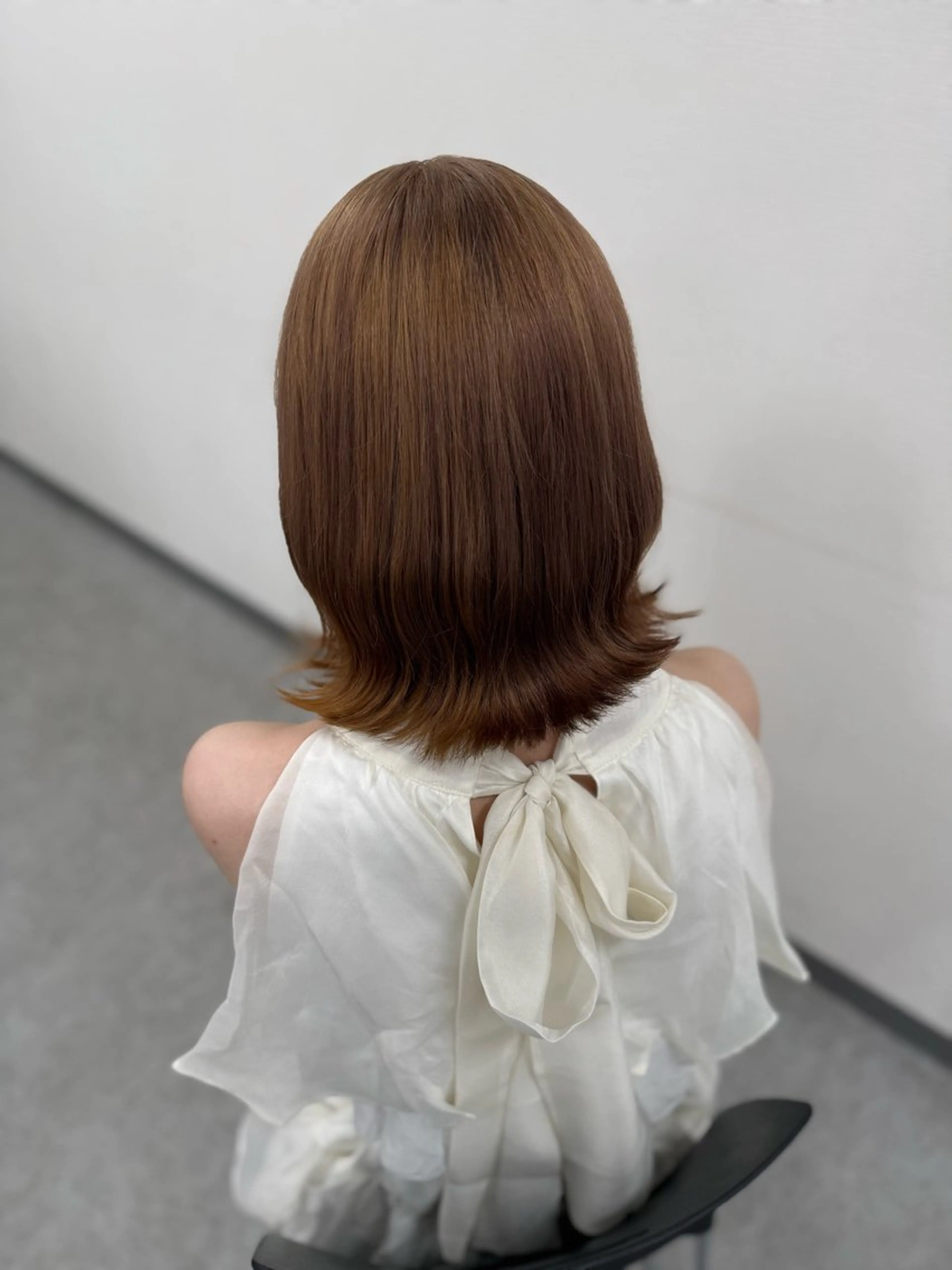 ミディアム カラー 🩰フレンチガーリー ヘア🩰🍨AYAのヘアスタイル