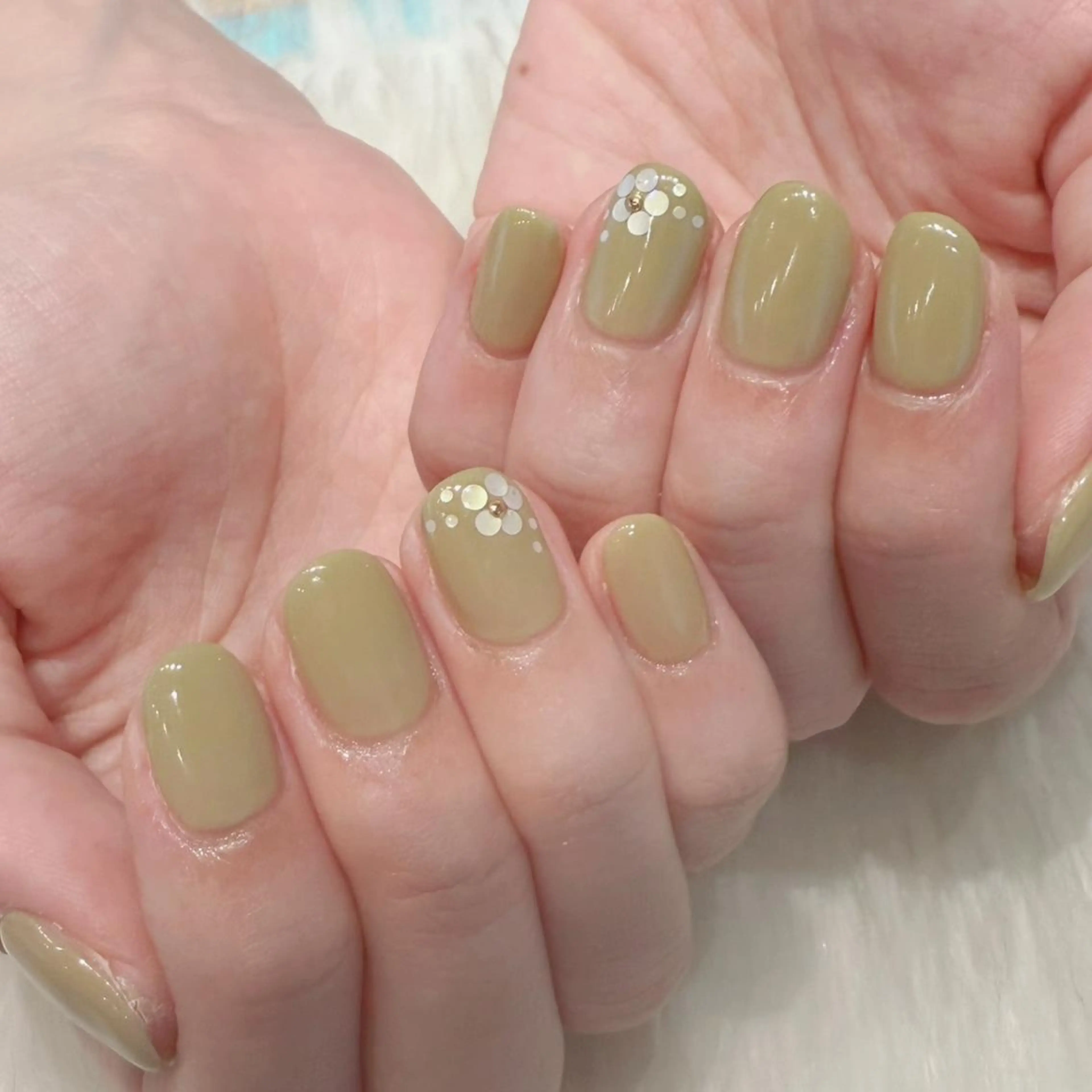 ネイル シンプルネイル ハンドネイル Kanai Harukaのネイルデザイン