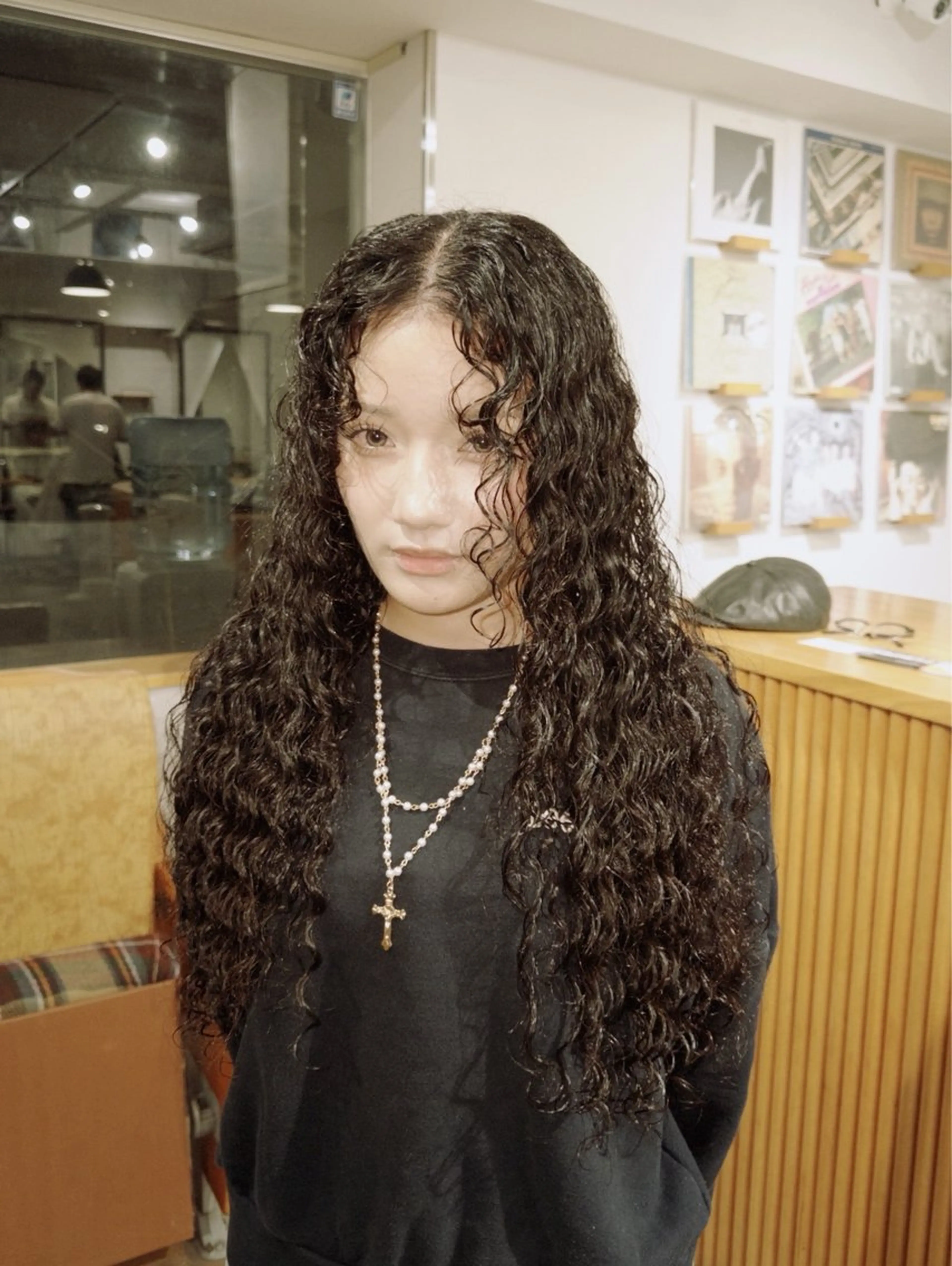 パーマ AOI✖️ BY MY SIDEのヘアスタイル