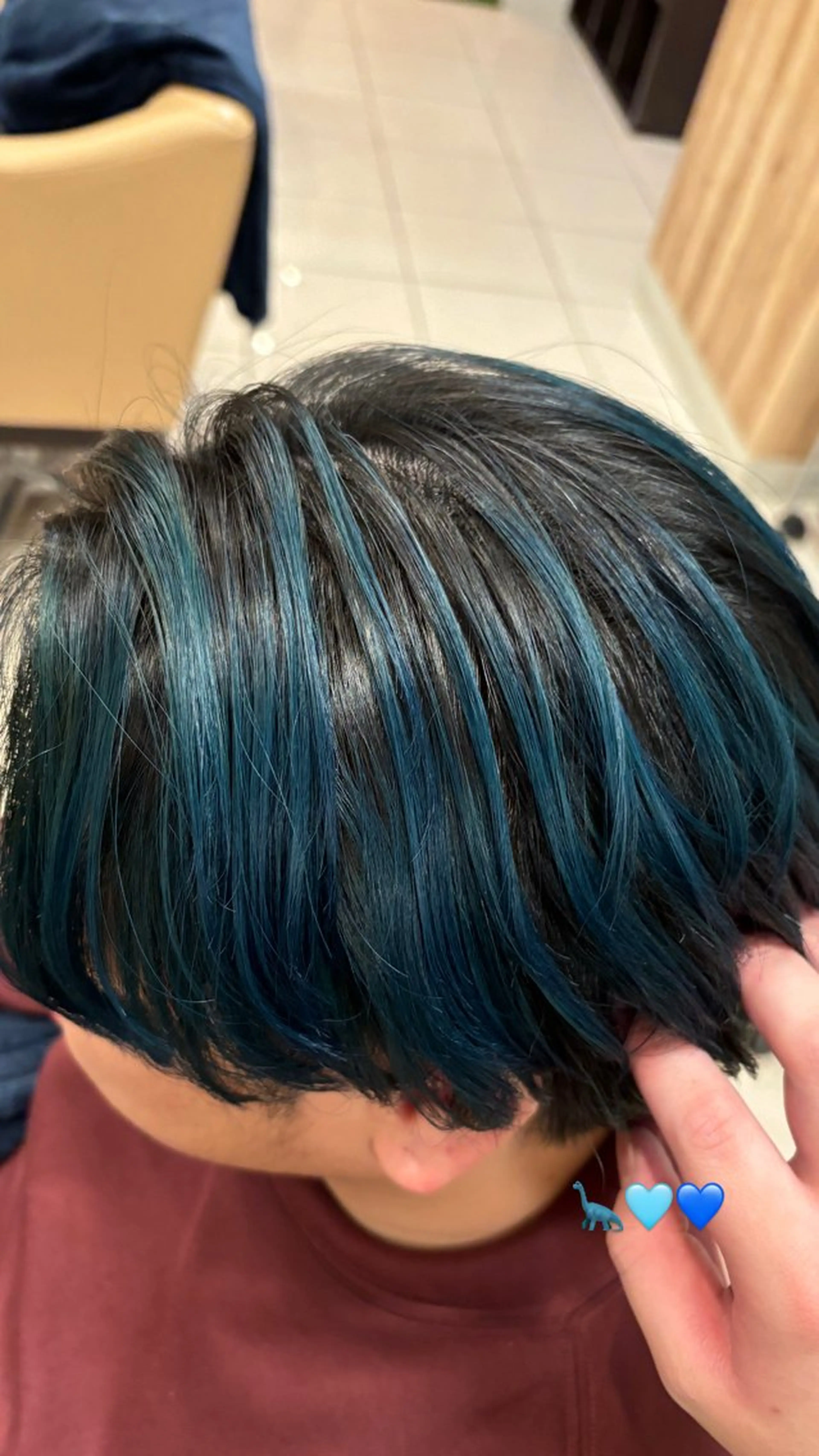 カラー メンズ あかね 💇‍♀️のヘアスタイル