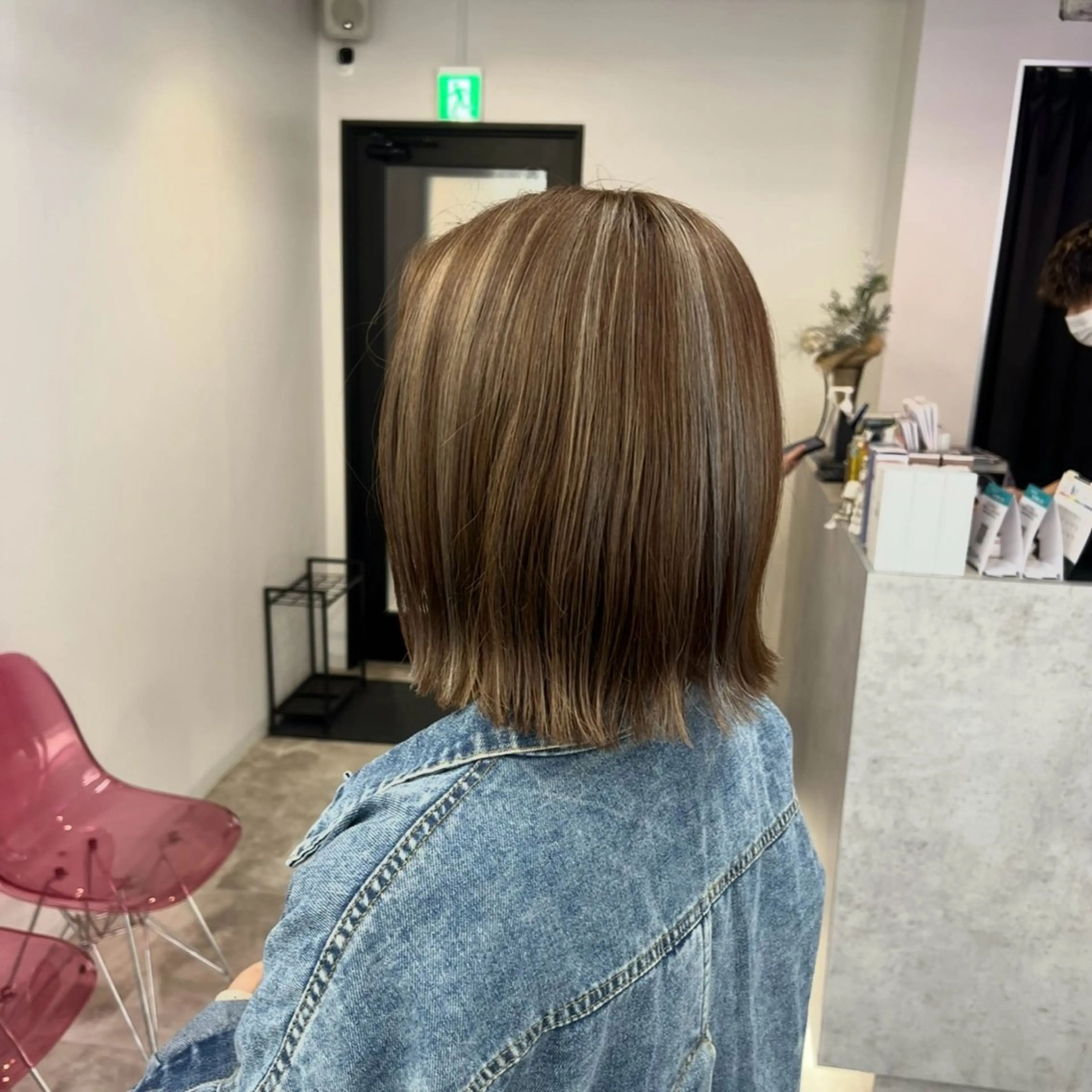 ミディアム カラー ヘアカラー Ren. 🦋デザインカラーのヘアスタイル