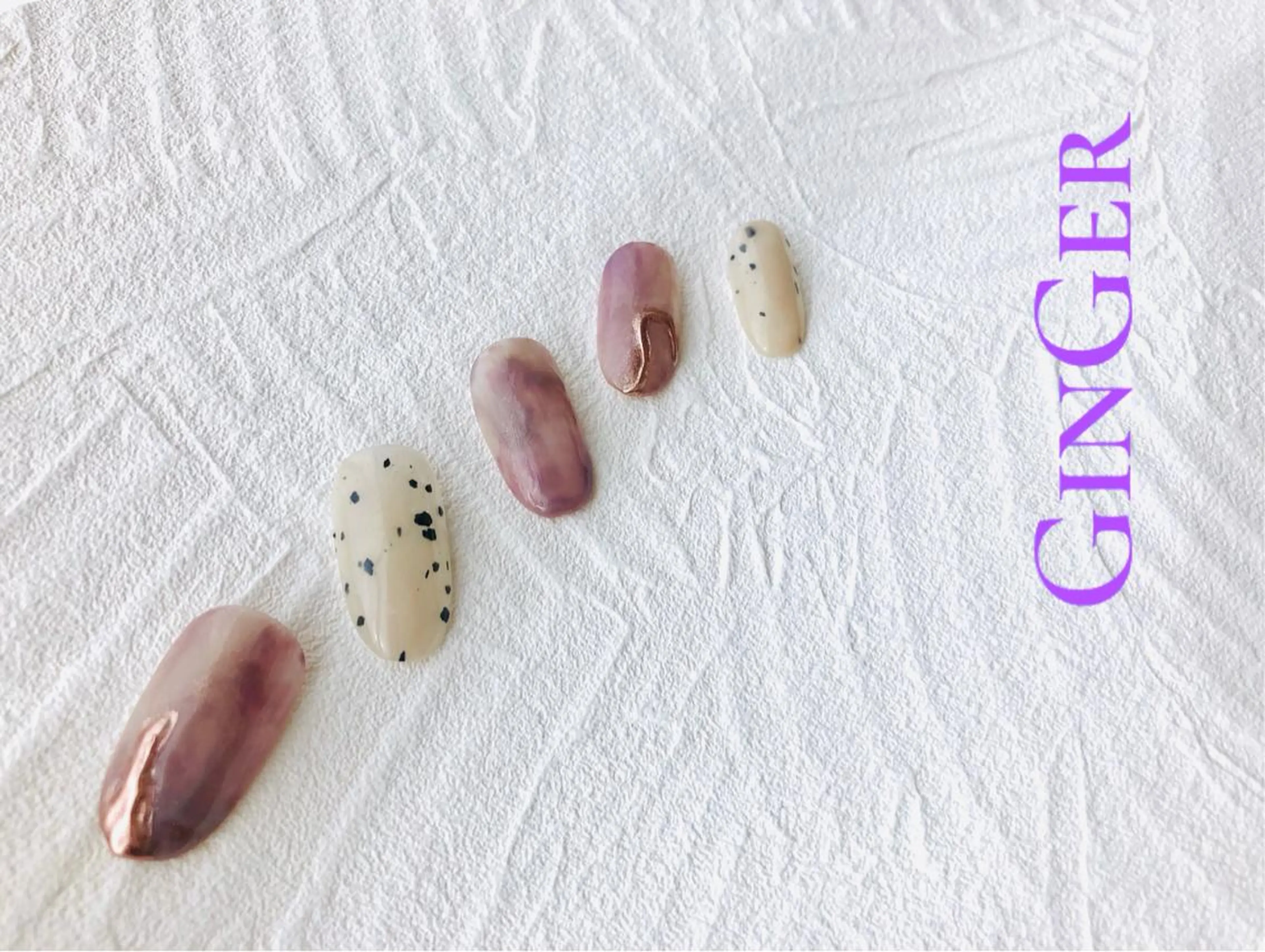 ネイル フットネイル GinGer nail salonのネイルデザイン