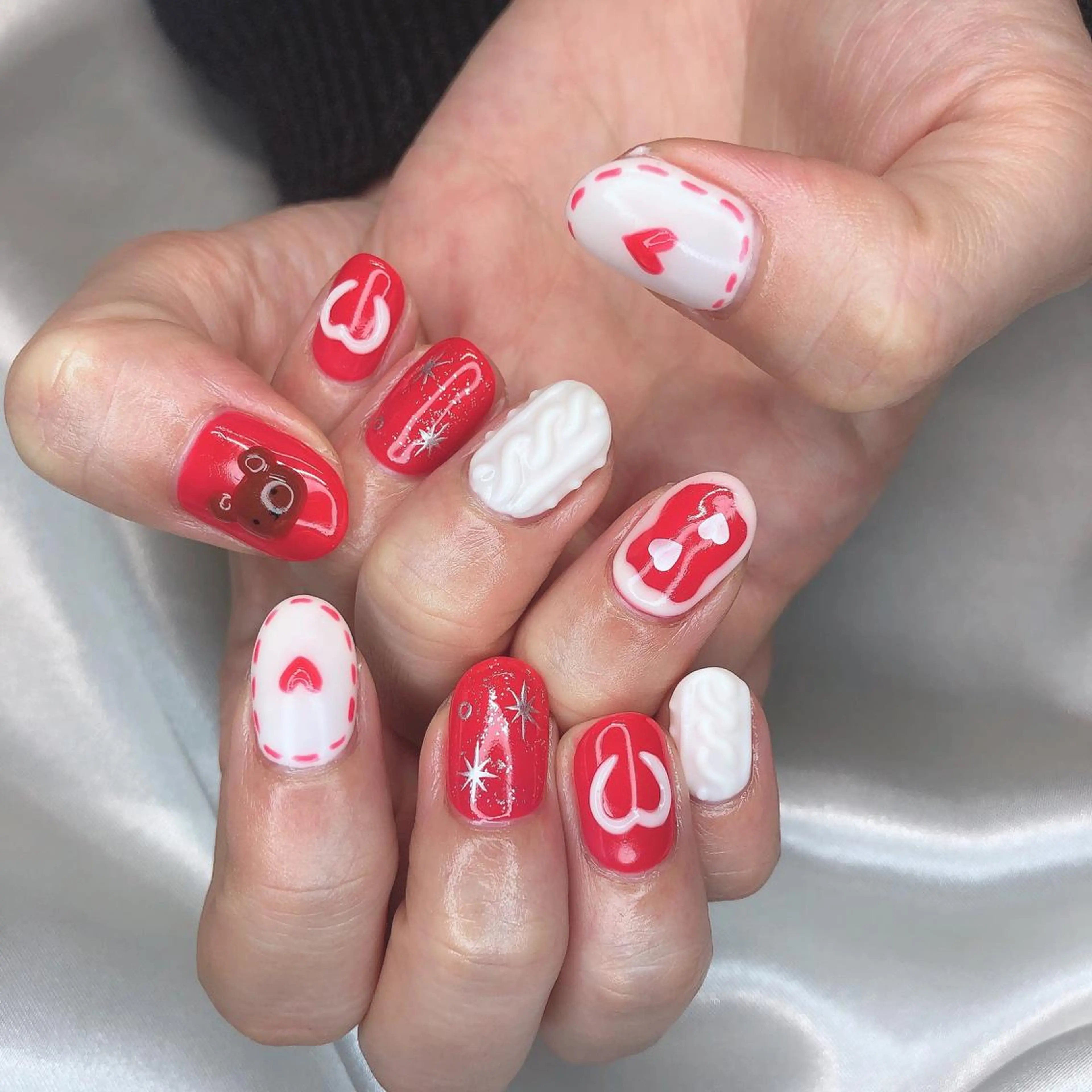 ネイル 持ち込み ハンドネイル フットネイル mi chiのネイルデザイン