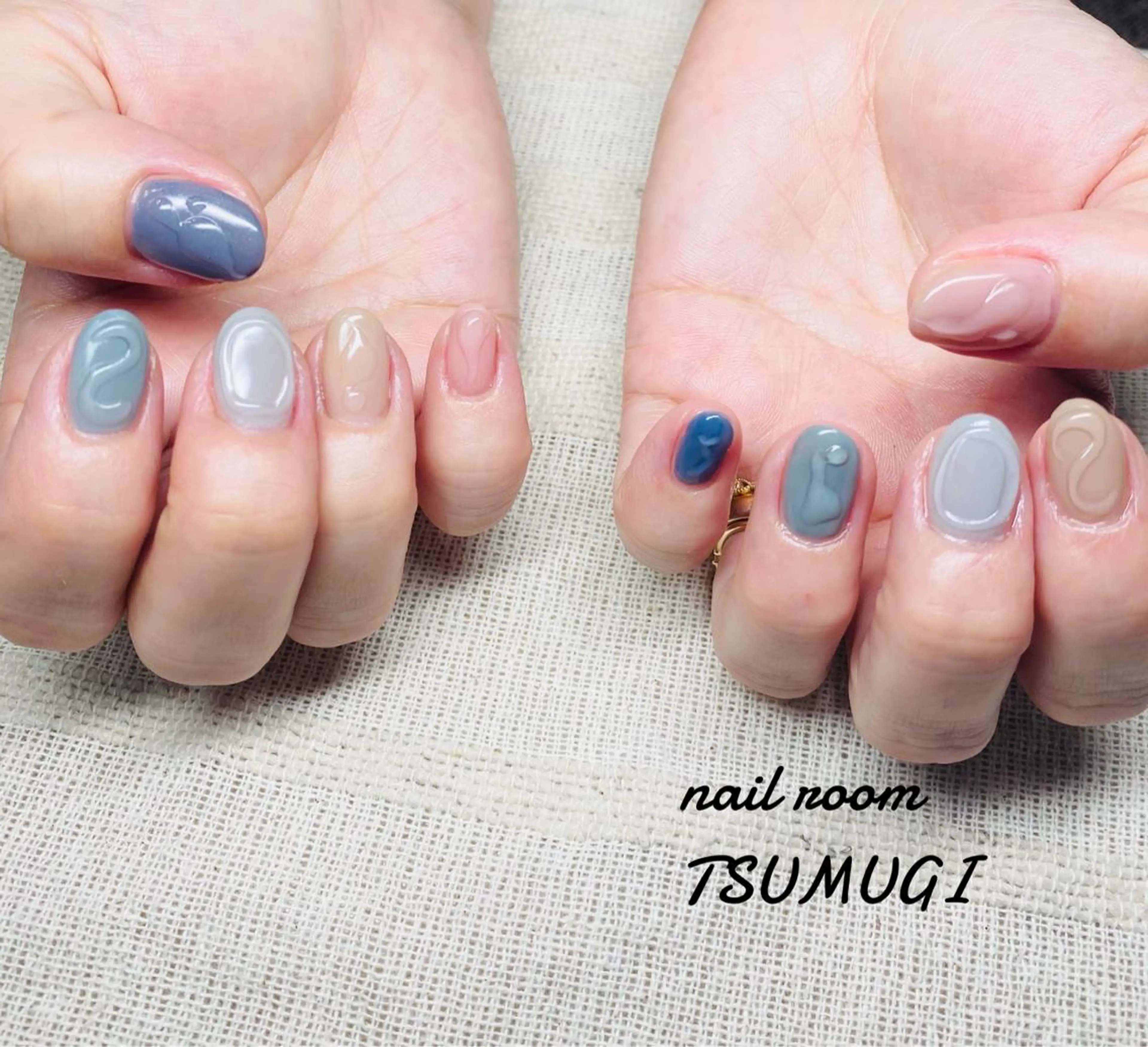ネイル ハンドネイル nailroom TSUMUGIのネイルデザイン