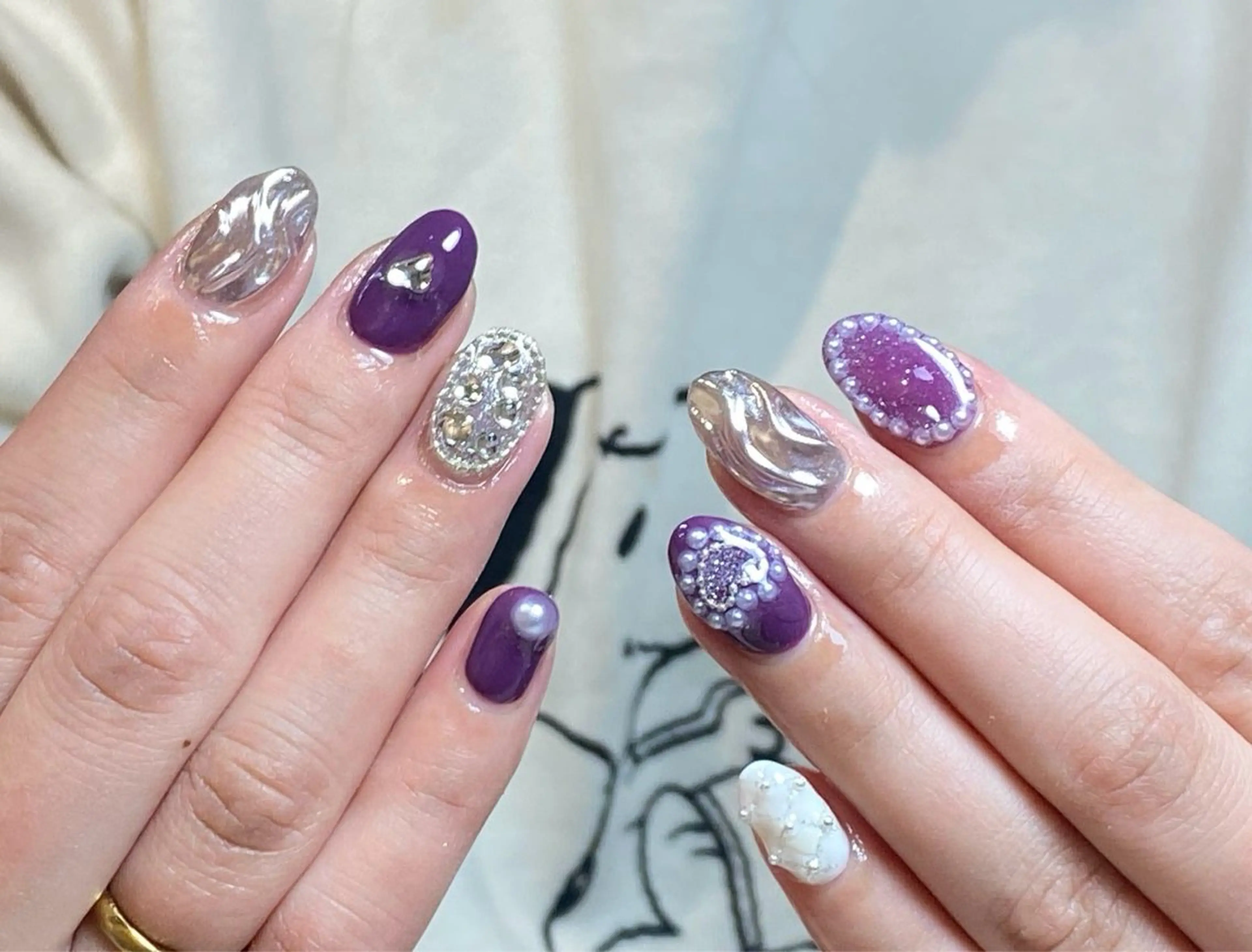 ネイル Venus nail チップ長さだし専門店のネイルデザイン