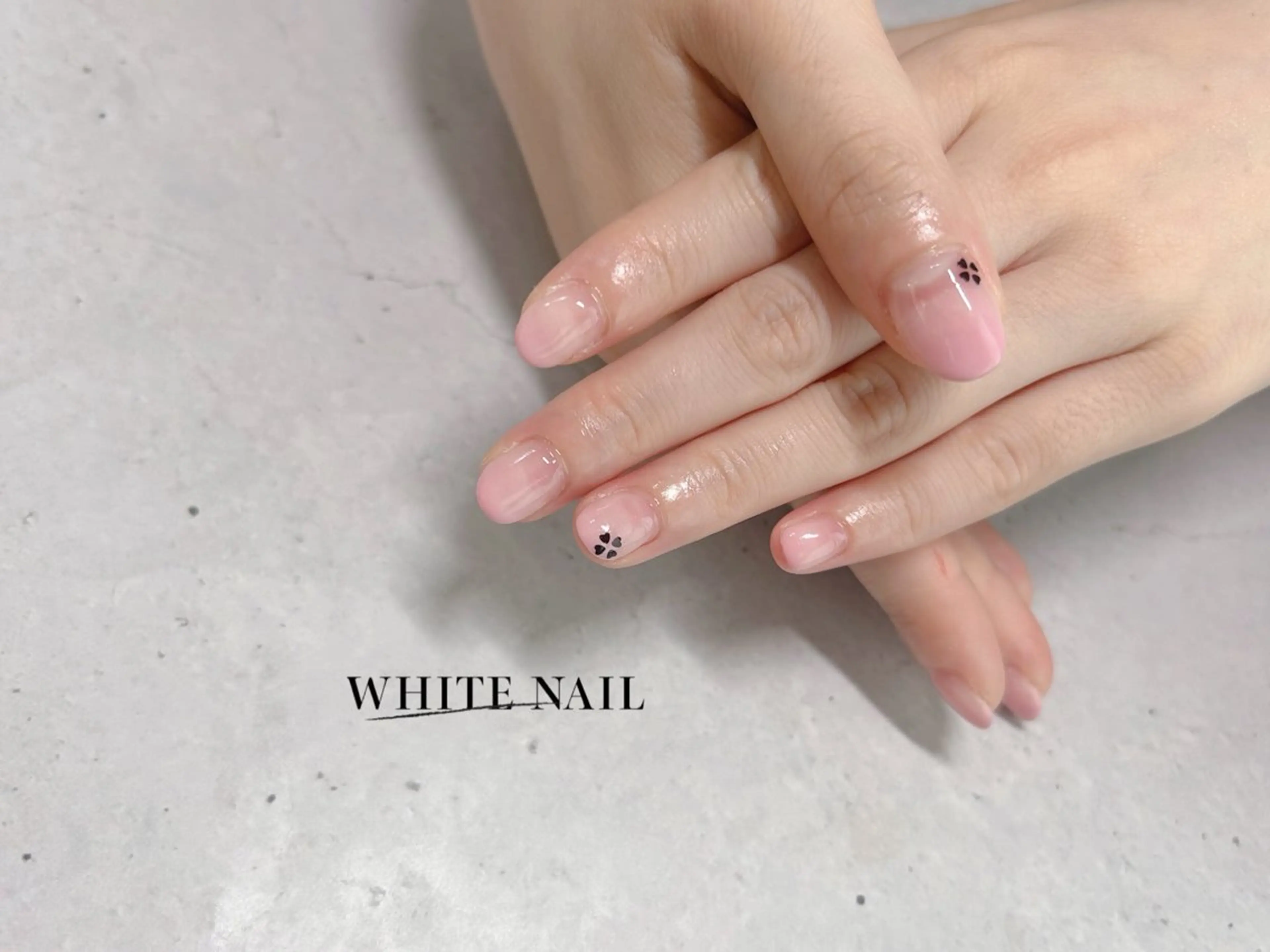 ネイル ハンドネイル WHITE NAIL ホワイトネイルのネイルデザイン