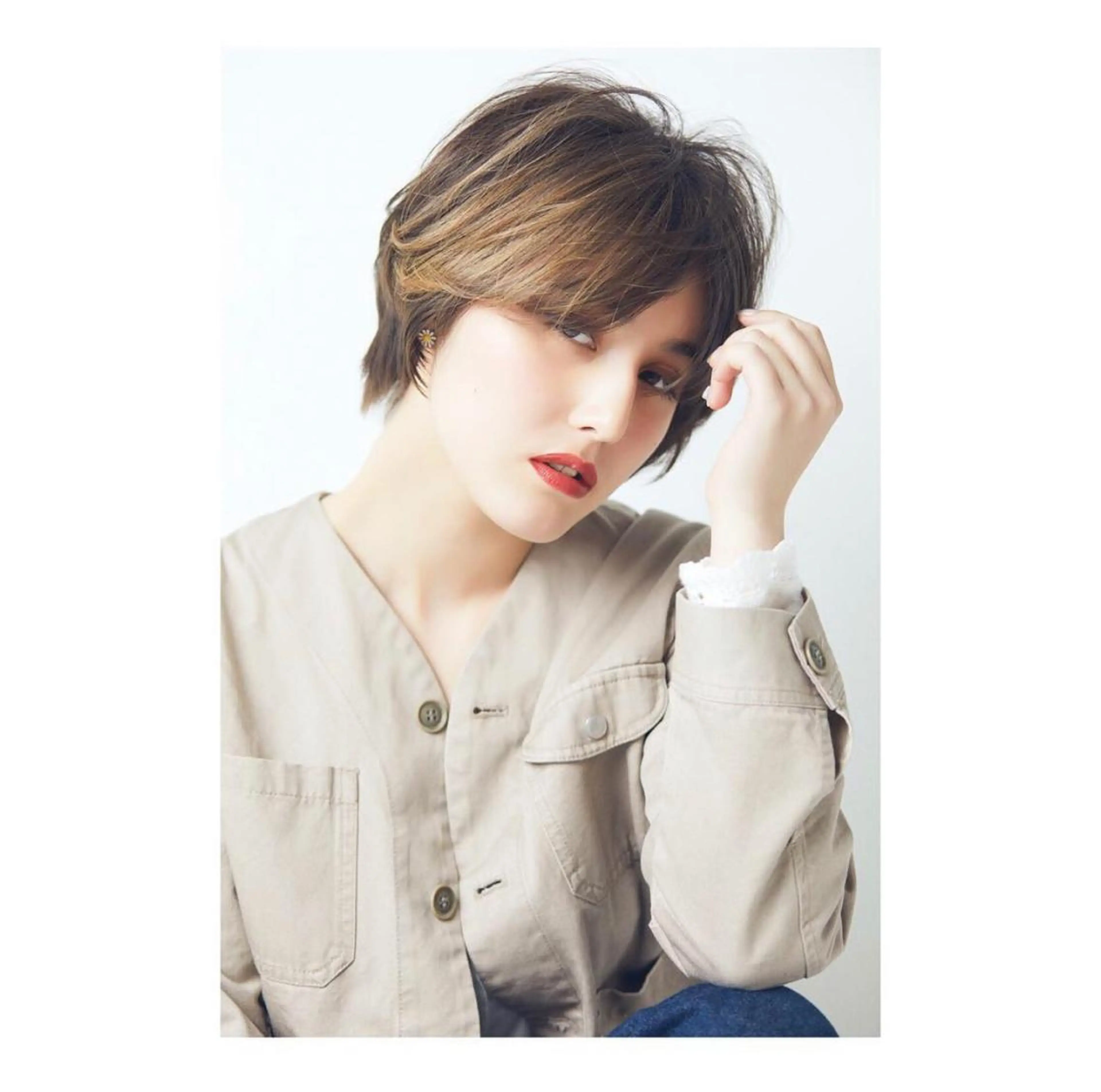 ショート カラー 丸の内美容師🌿 兒玉　直のヘアスタイル