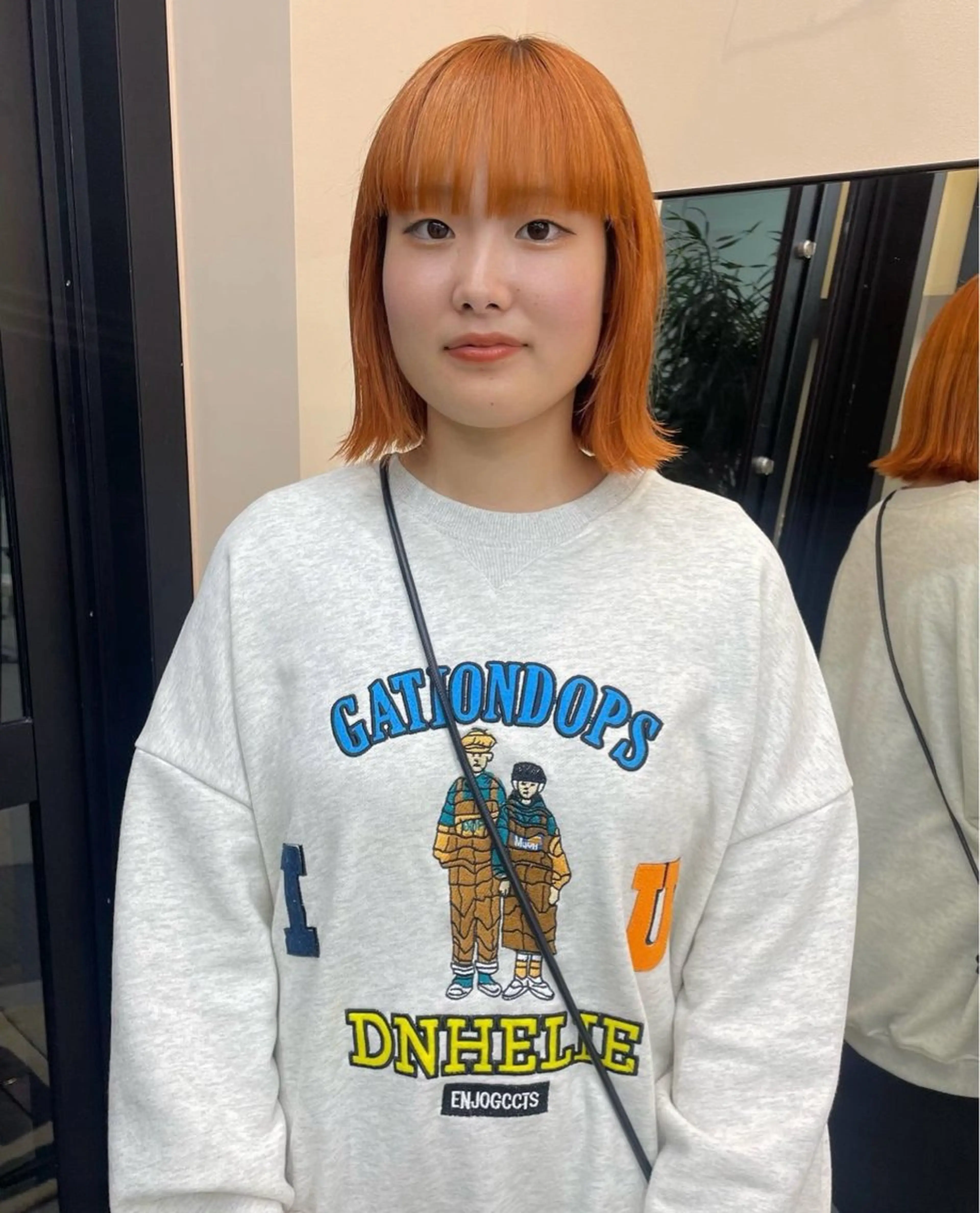 ショート カラー ヘアカラー トリートメント カットモデル/ ハイトーン/ゆうあのヘアスタイル