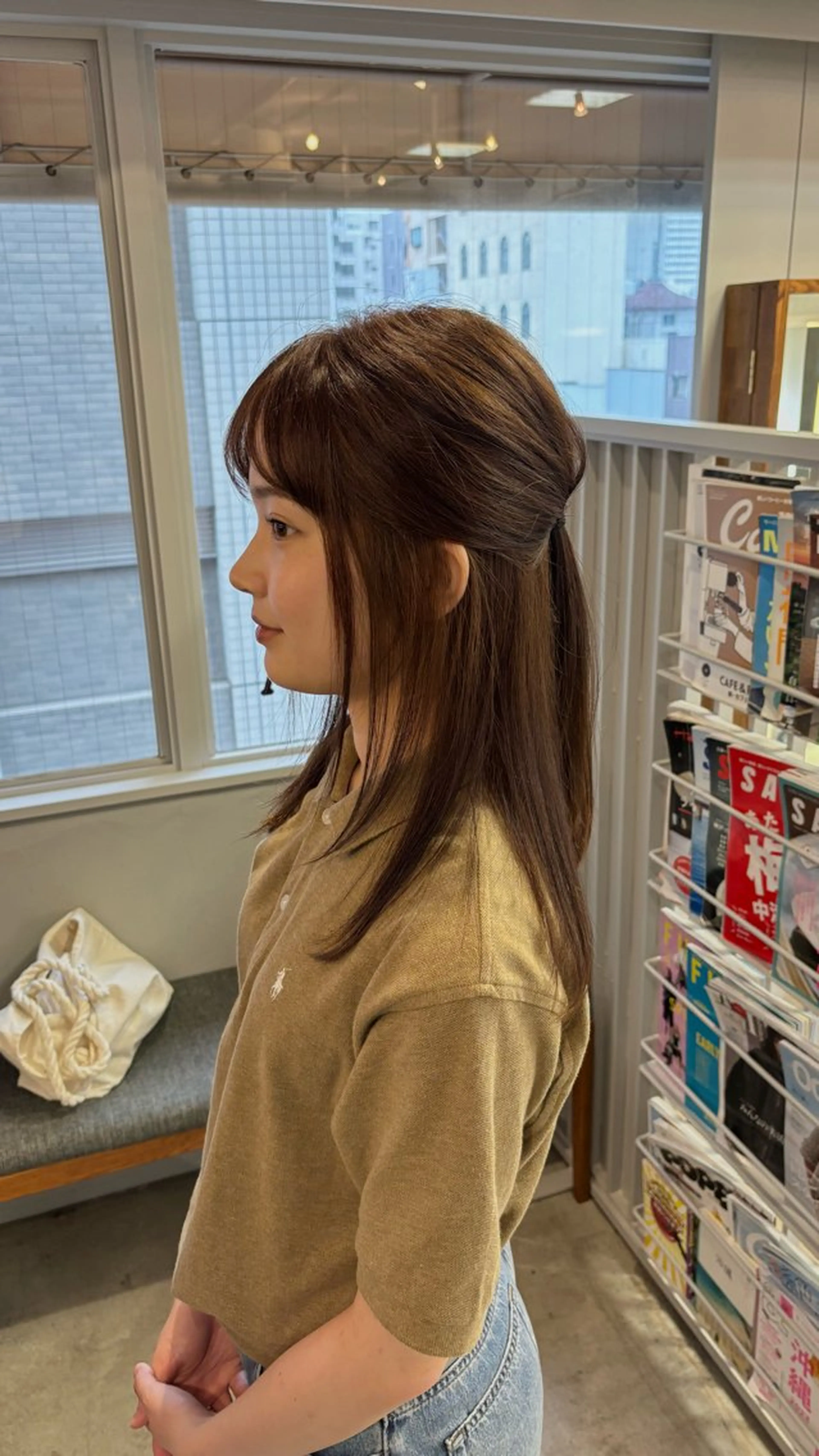 似合わせカット＋艶カラー＋2stepトリートメントの写真