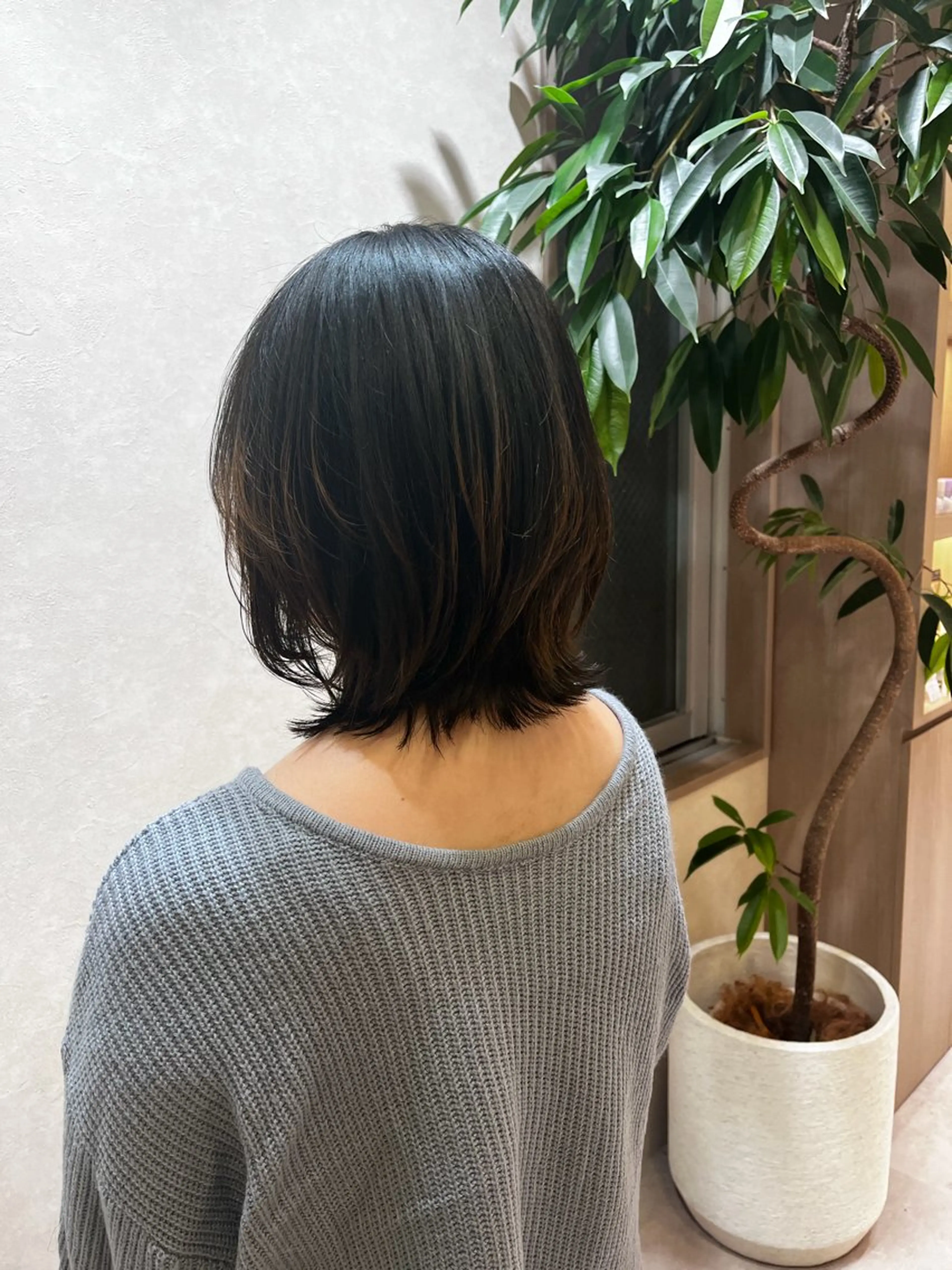 ミディアム Ha naのヘアスタイル